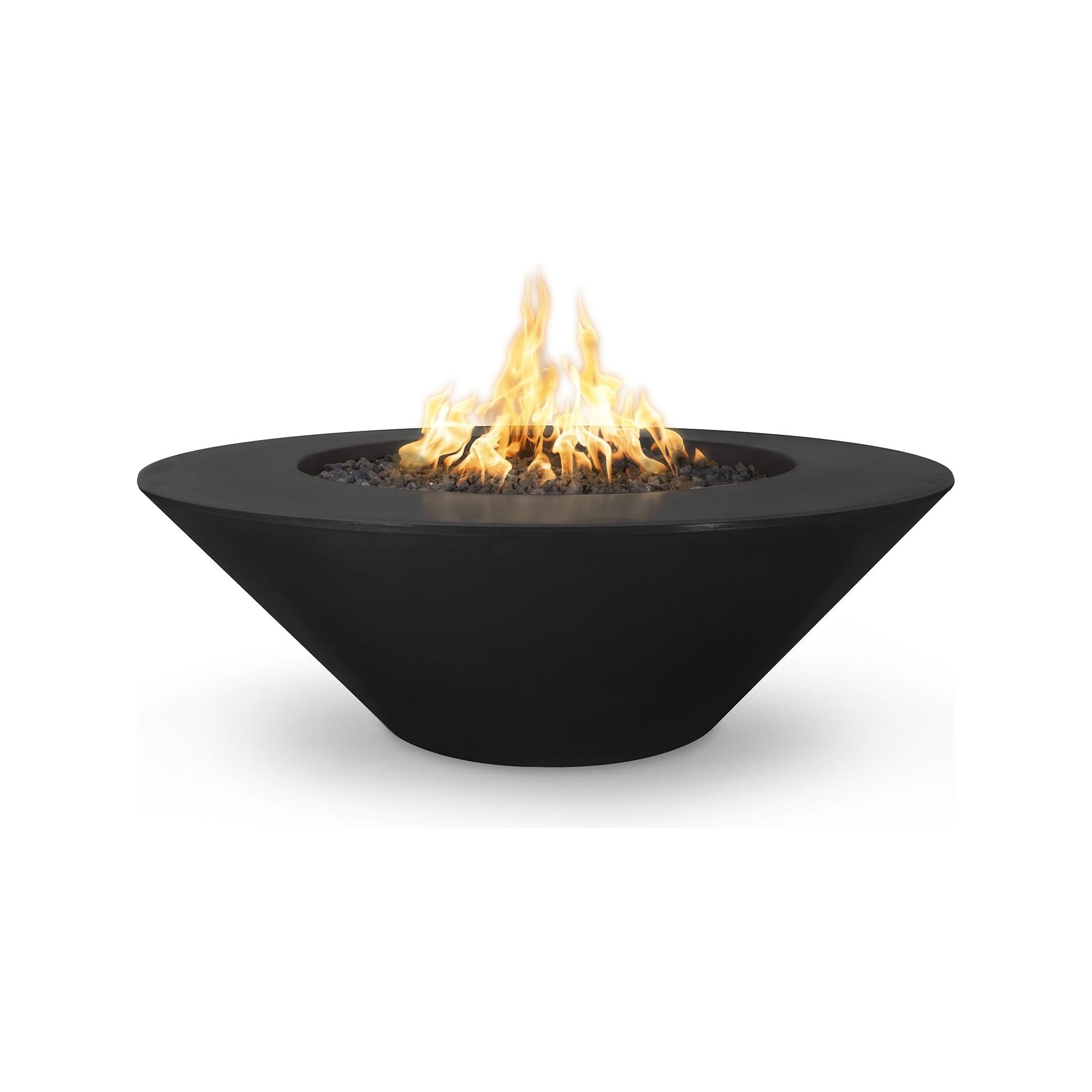 The Outdoor Plus Cazo Metal Powder Coat Fire Pit - Wide Ledge