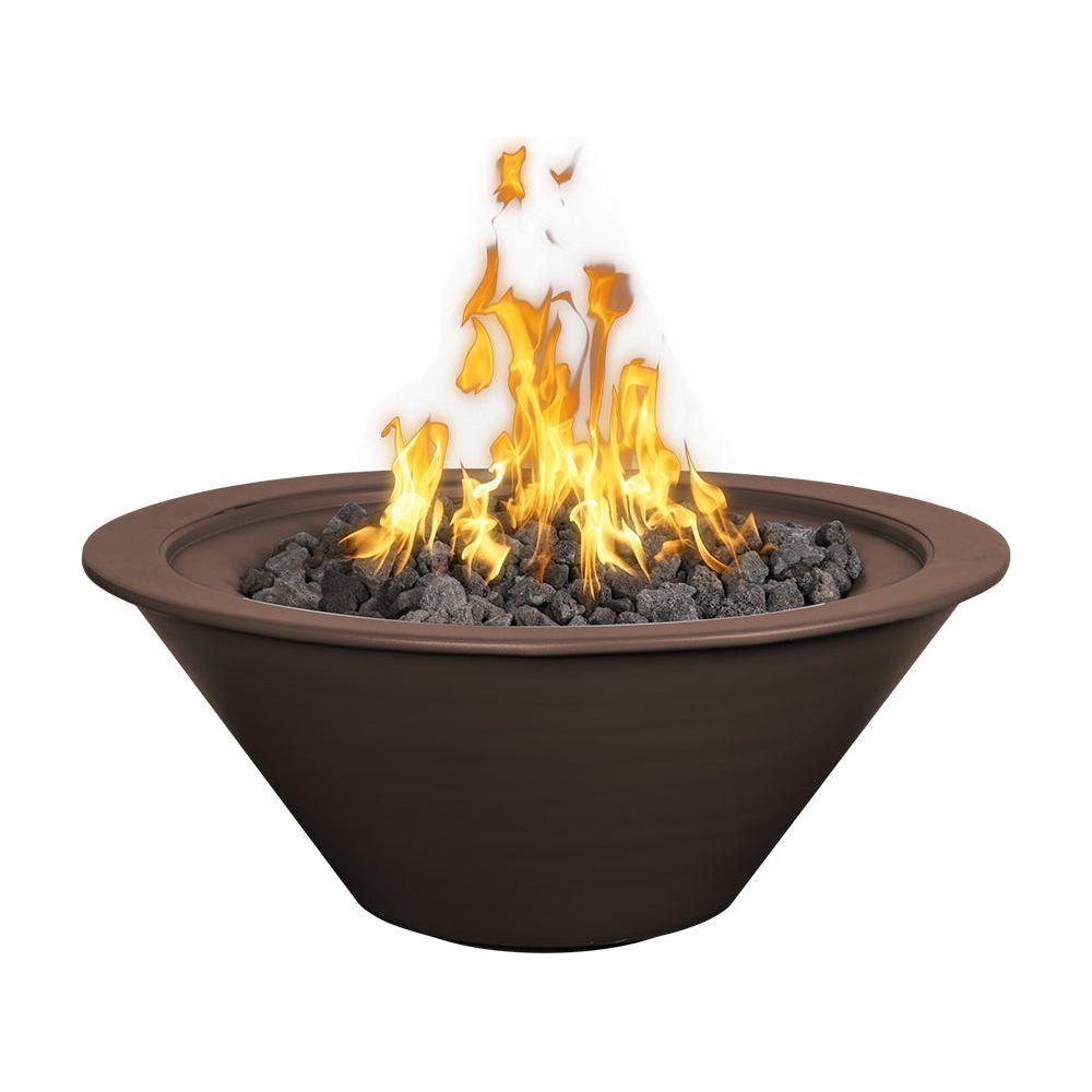 The Outdoor Plus Cazo Powder Coated Metal Fire Bowl