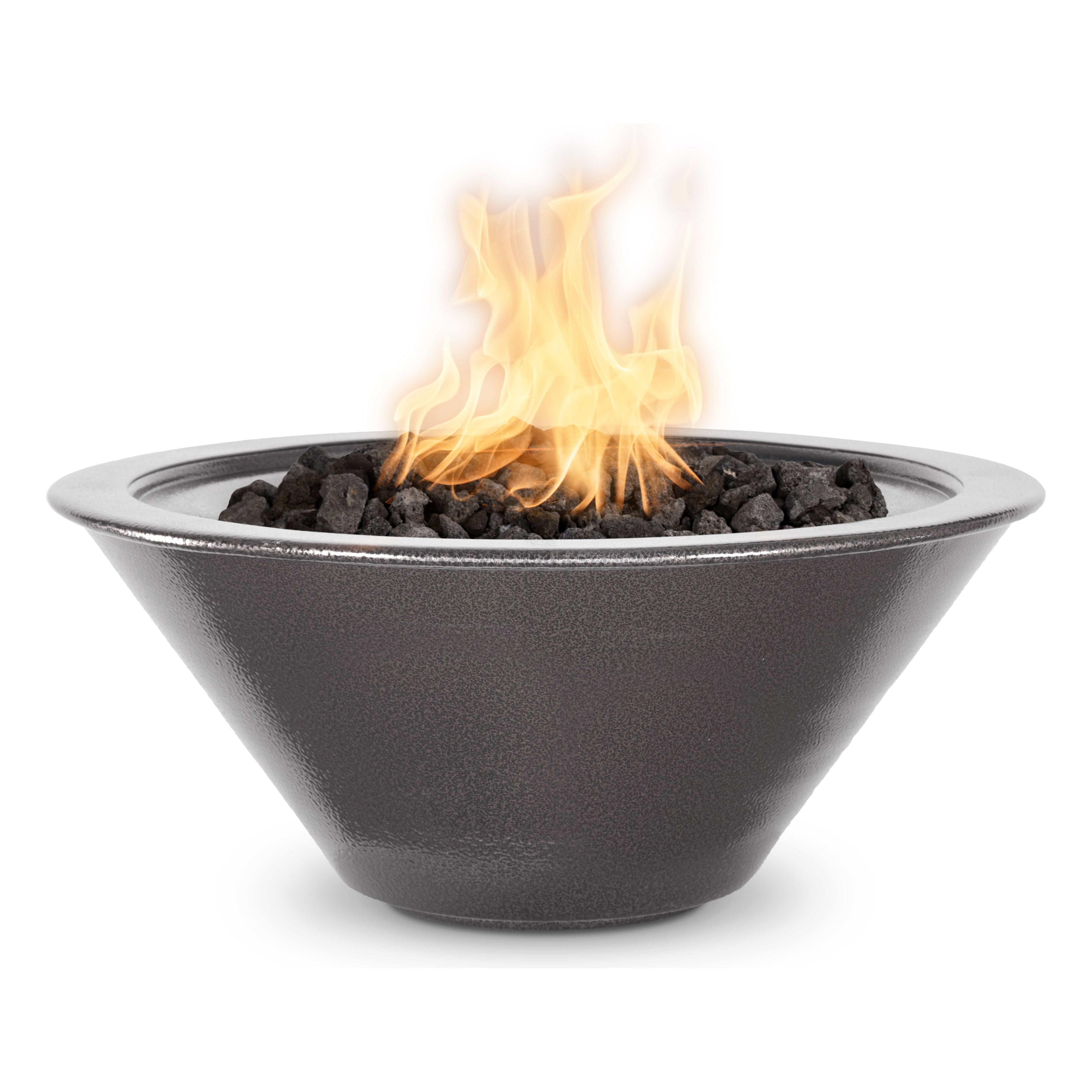 The Outdoor Plus Cazo Powder Coated Metal Fire Bowl