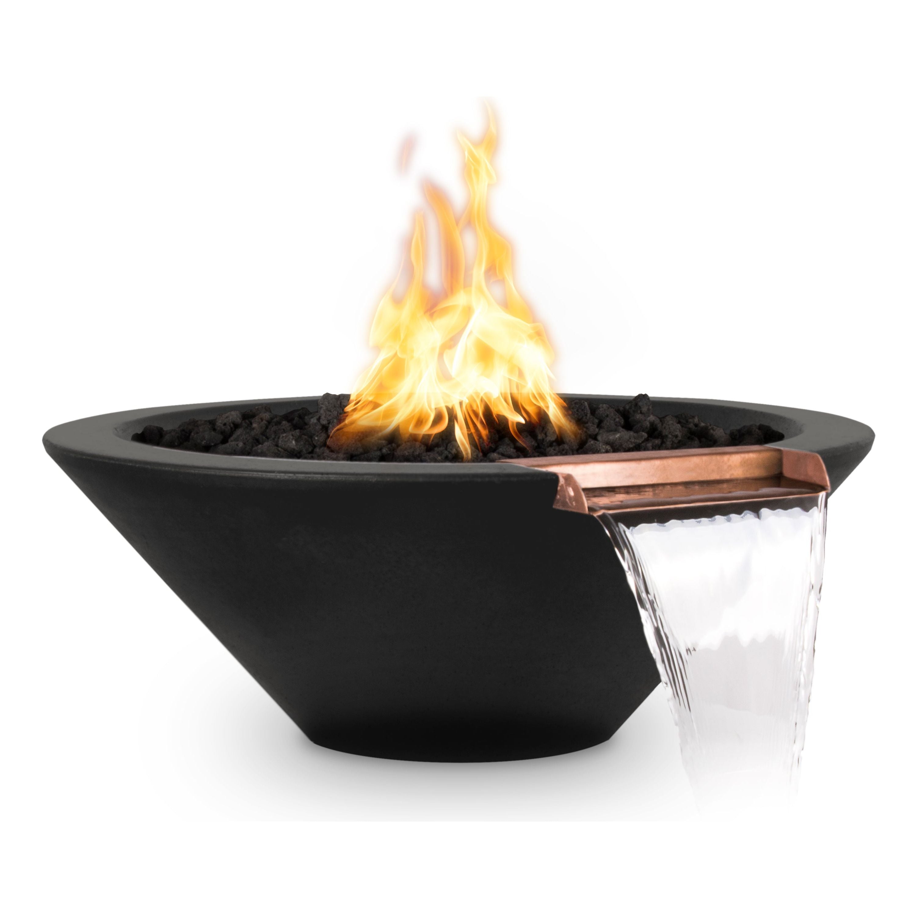 The Outdoor Plus Cazo GFRC Concrete Fire & Water Bowl