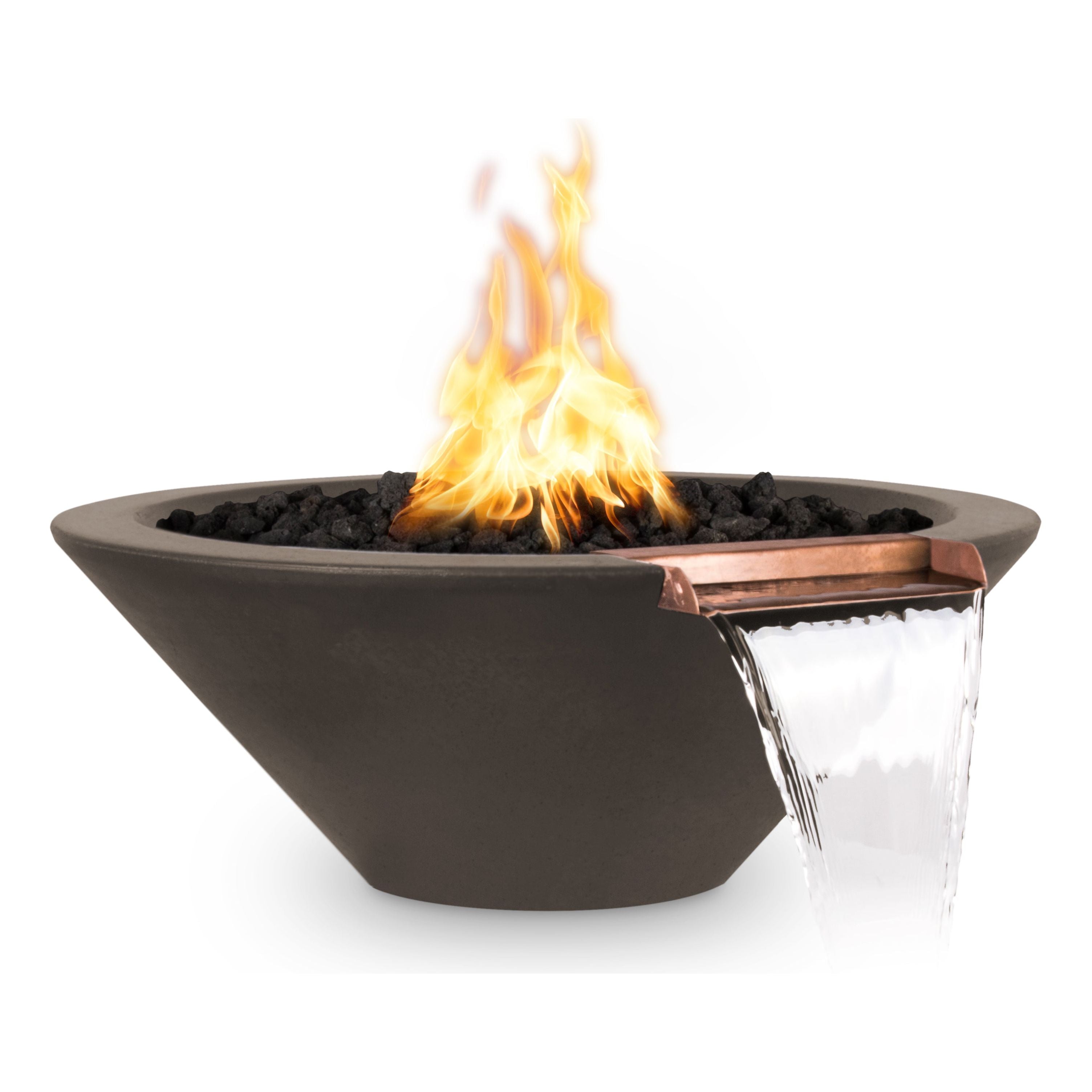 The Outdoor Plus Cazo GFRC Concrete Fire & Water Bowl