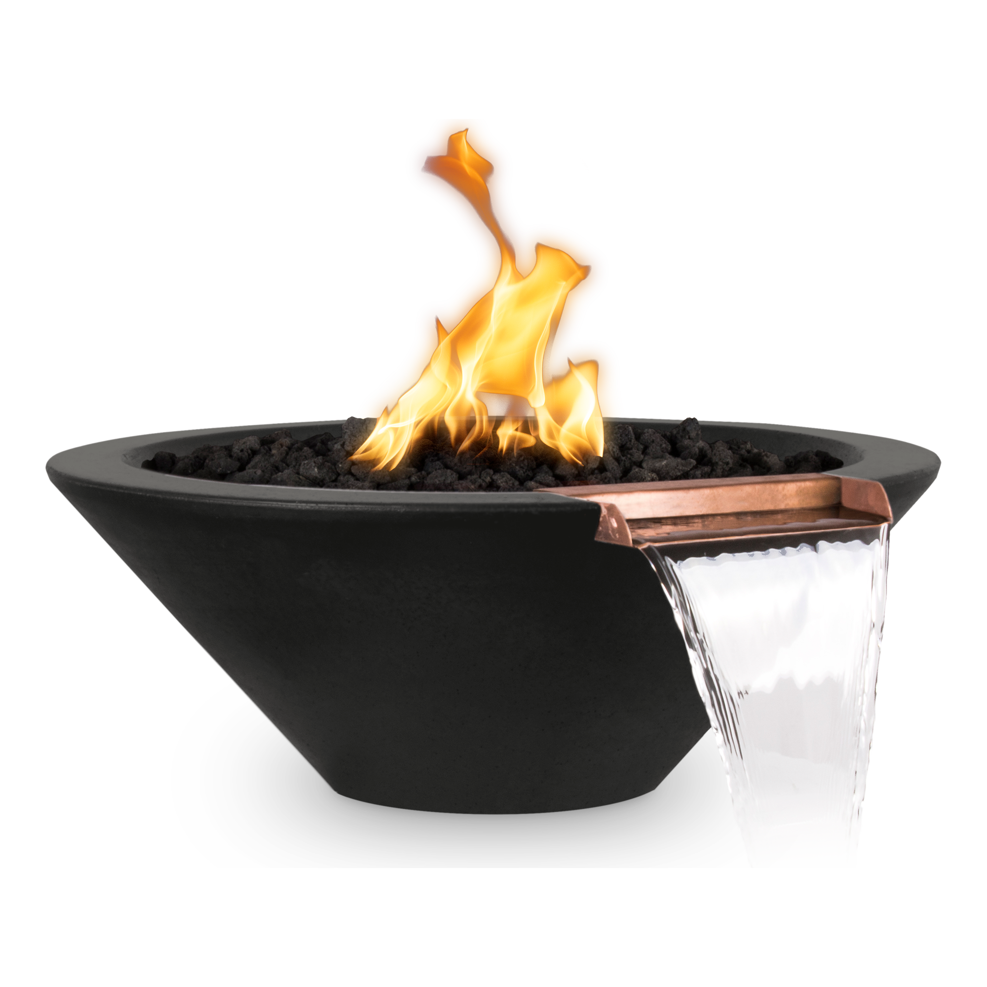 The Outdoor Plus Cazo GFRC Concrete Fire & Water Bowl