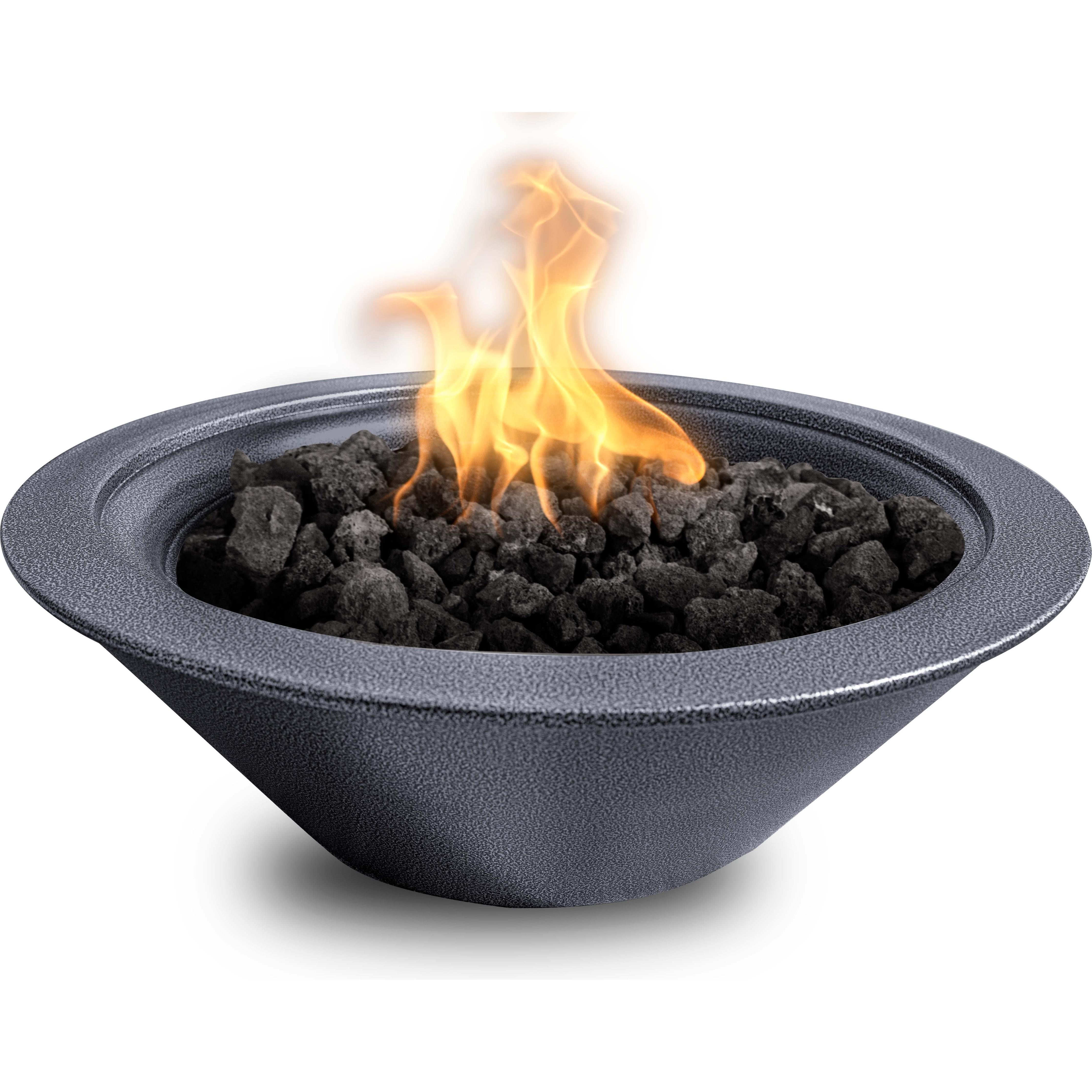 The Outdoor Plus Cazo Powder Coated Metal Fire Bowl