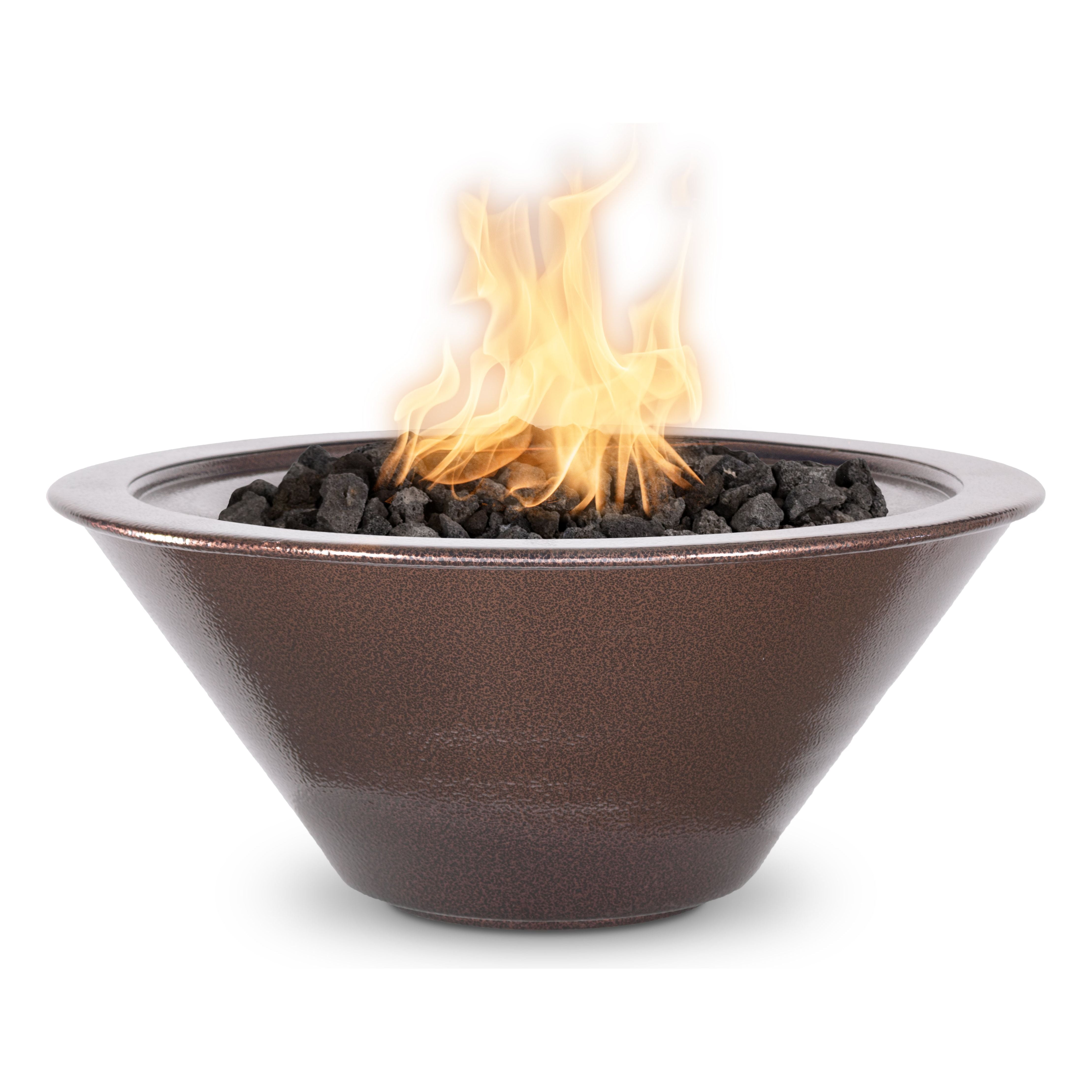 The Outdoor Plus Cazo Powder Coated Metal Fire Bowl
