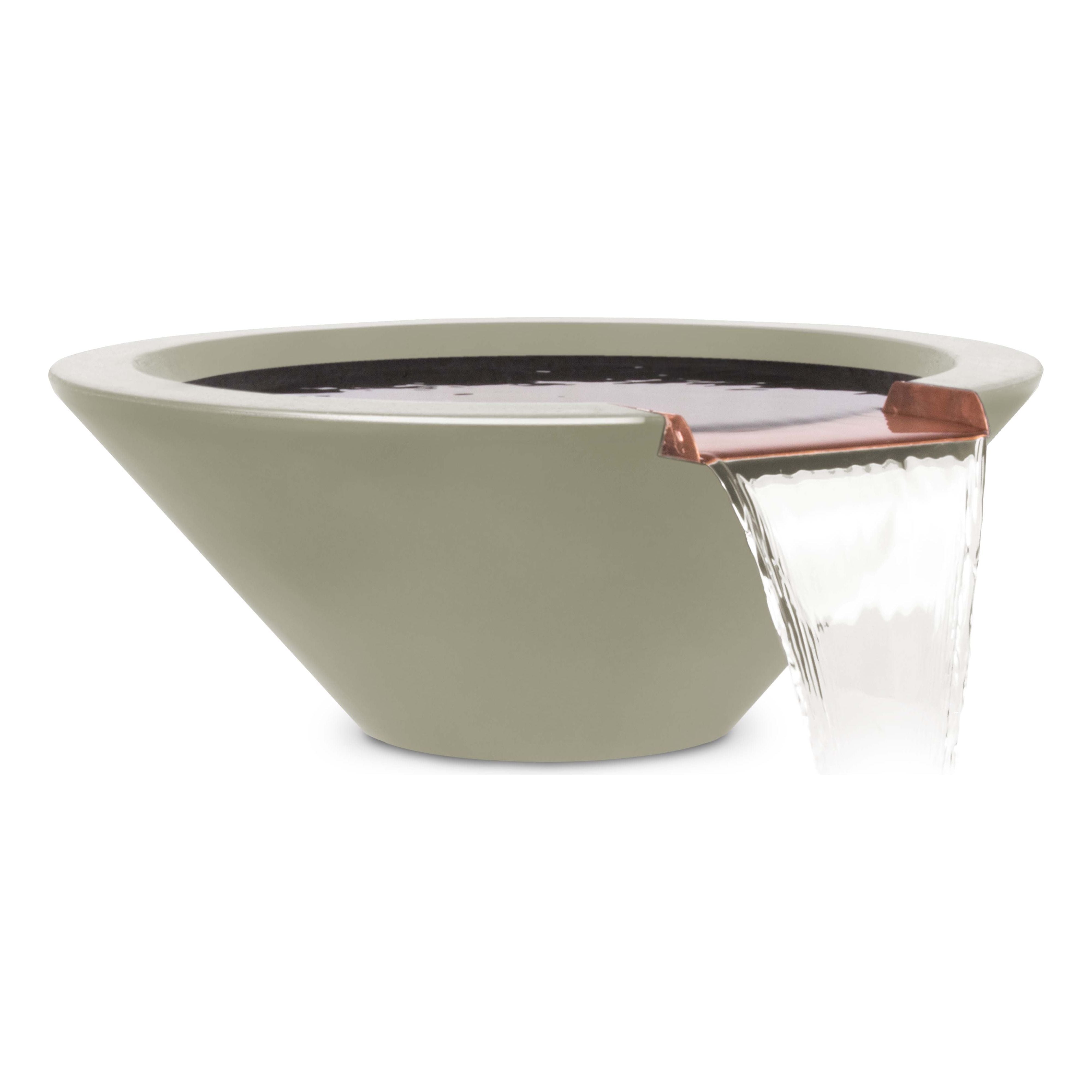 The Outdoor Plus Cazo GFRC Concrete Water Bowl