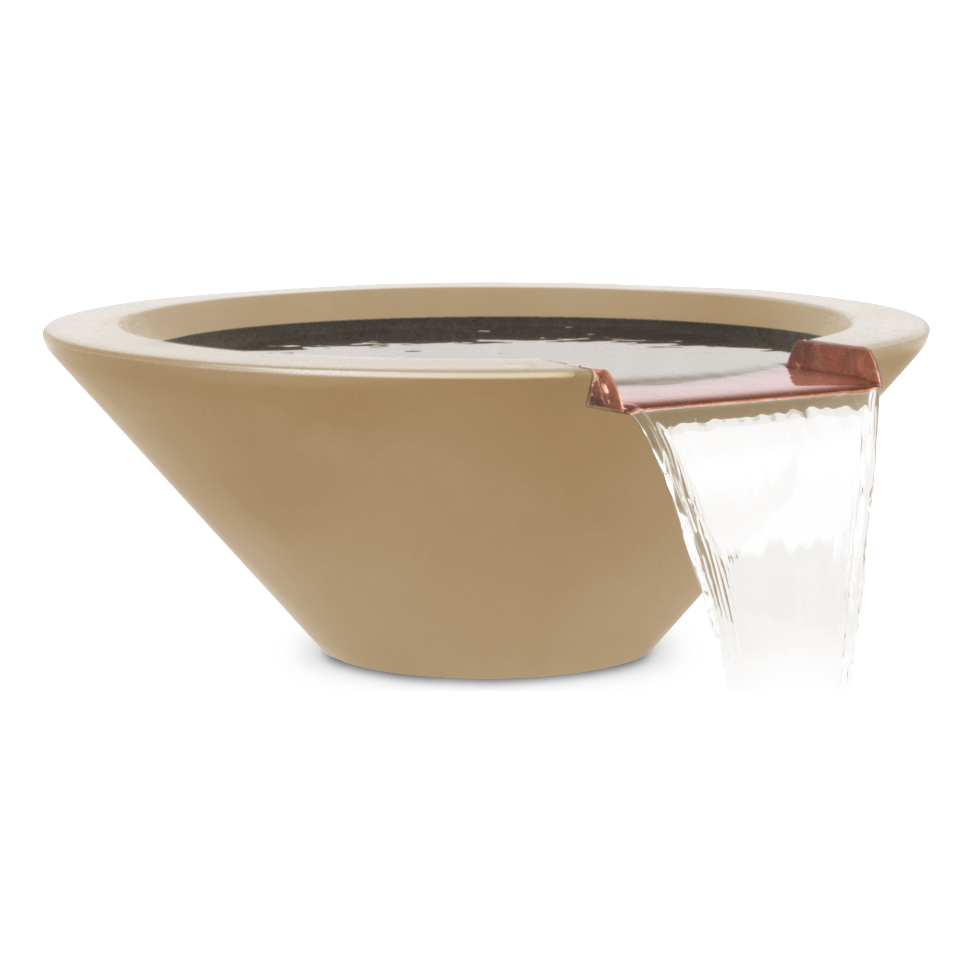The Outdoor Plus Cazo GFRC Concrete Water Bowl