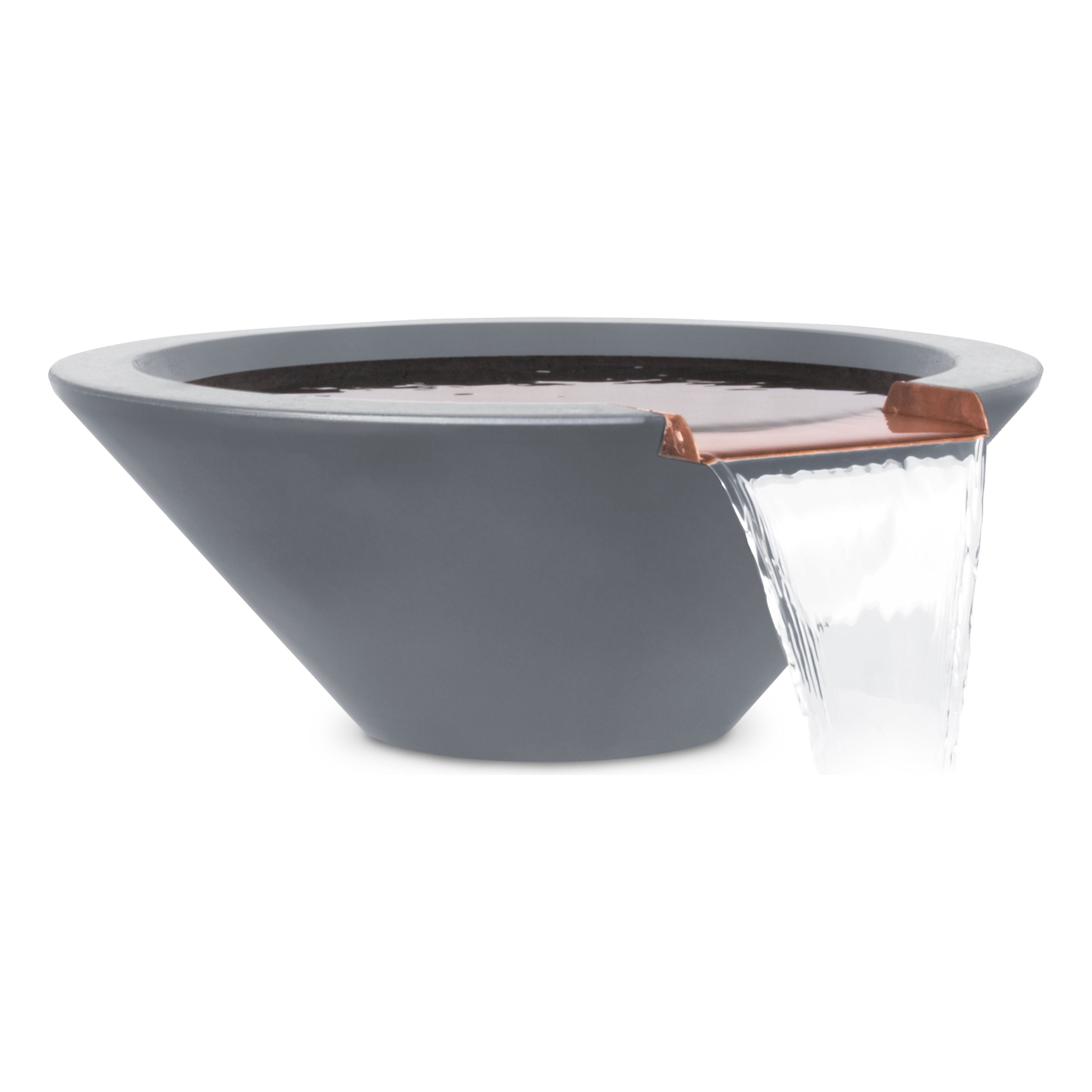 The Outdoor Plus Cazo GFRC Concrete Water Bowl