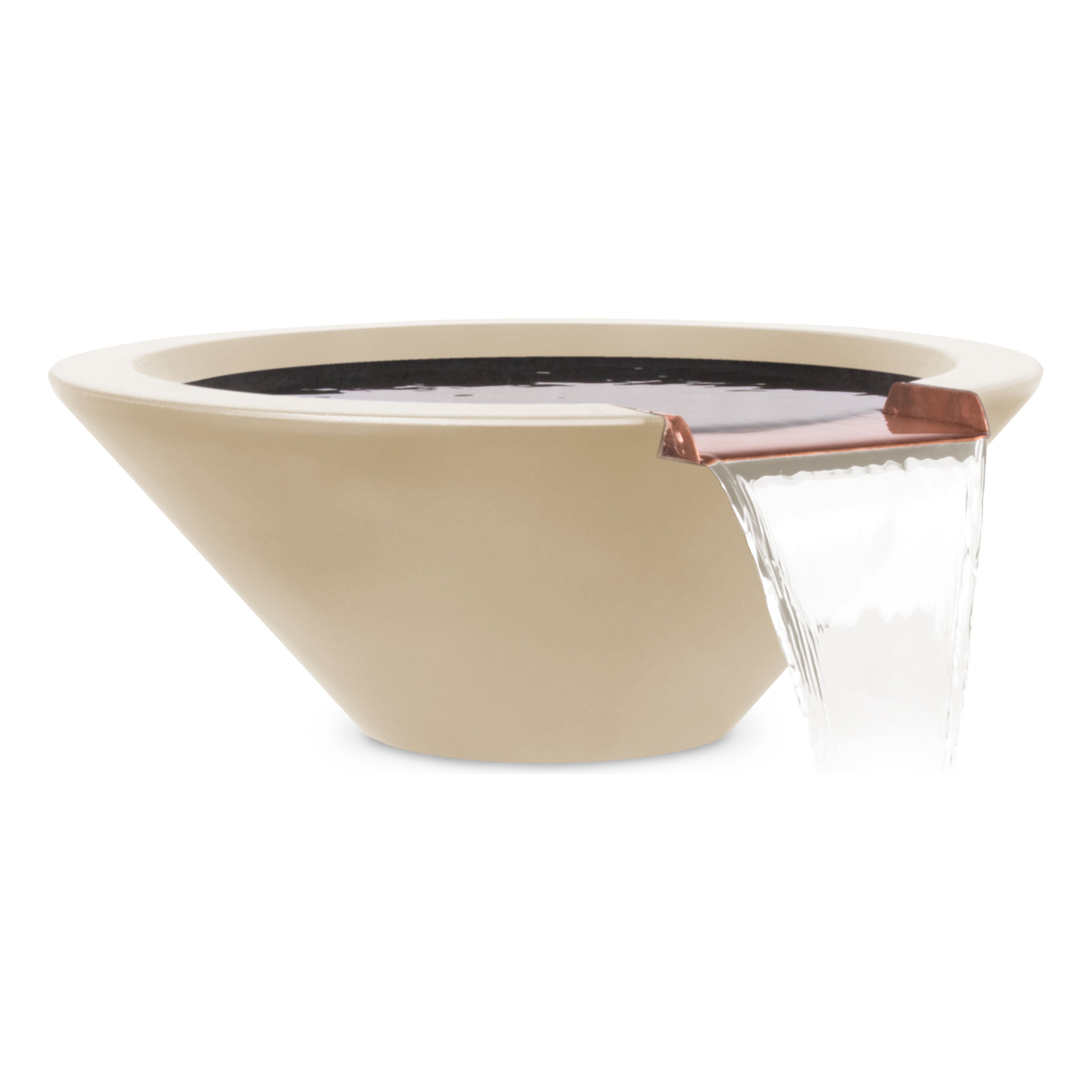 The Outdoor Plus Cazo GFRC Concrete Water Bowl