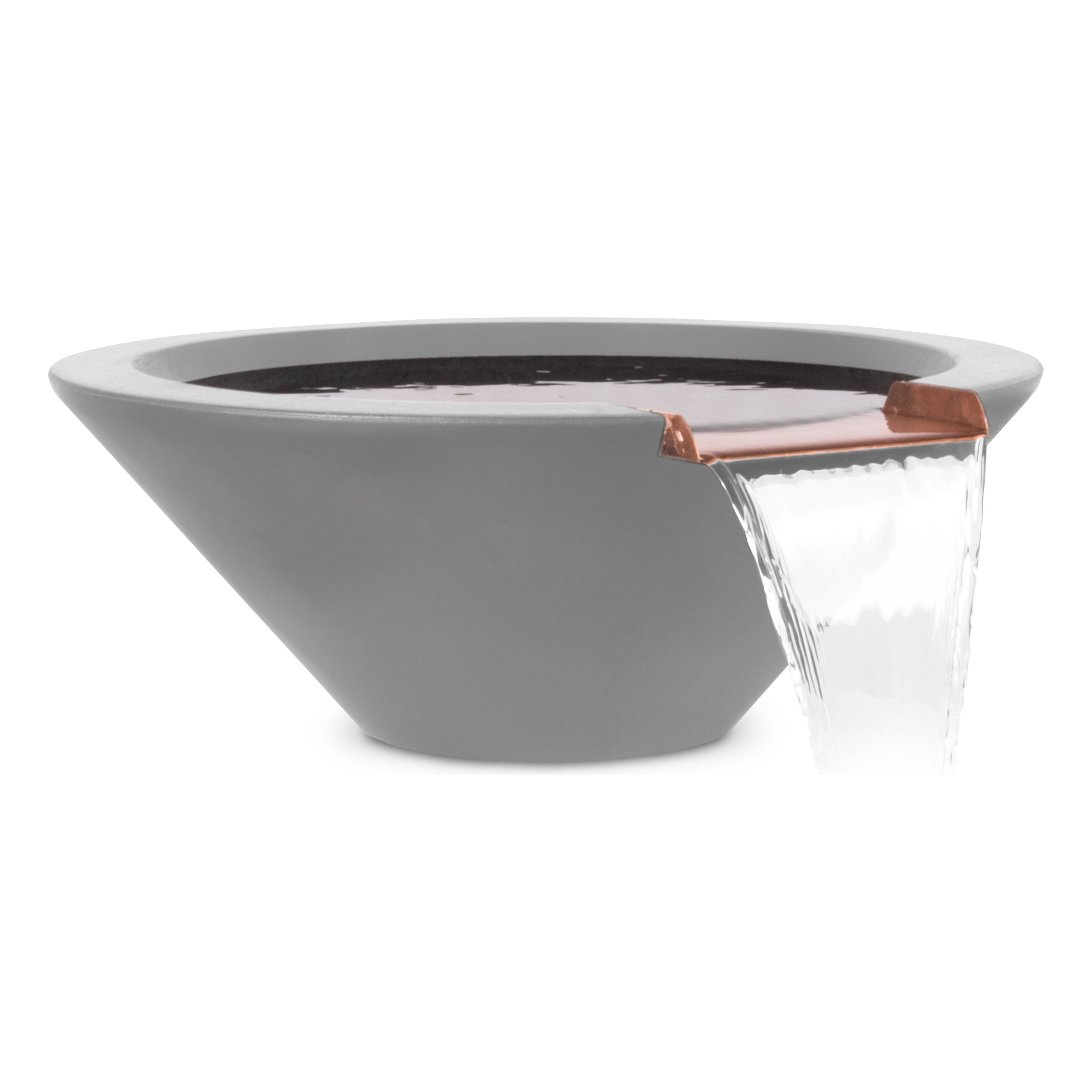 The Outdoor Plus Cazo GFRC Concrete Water Bowl