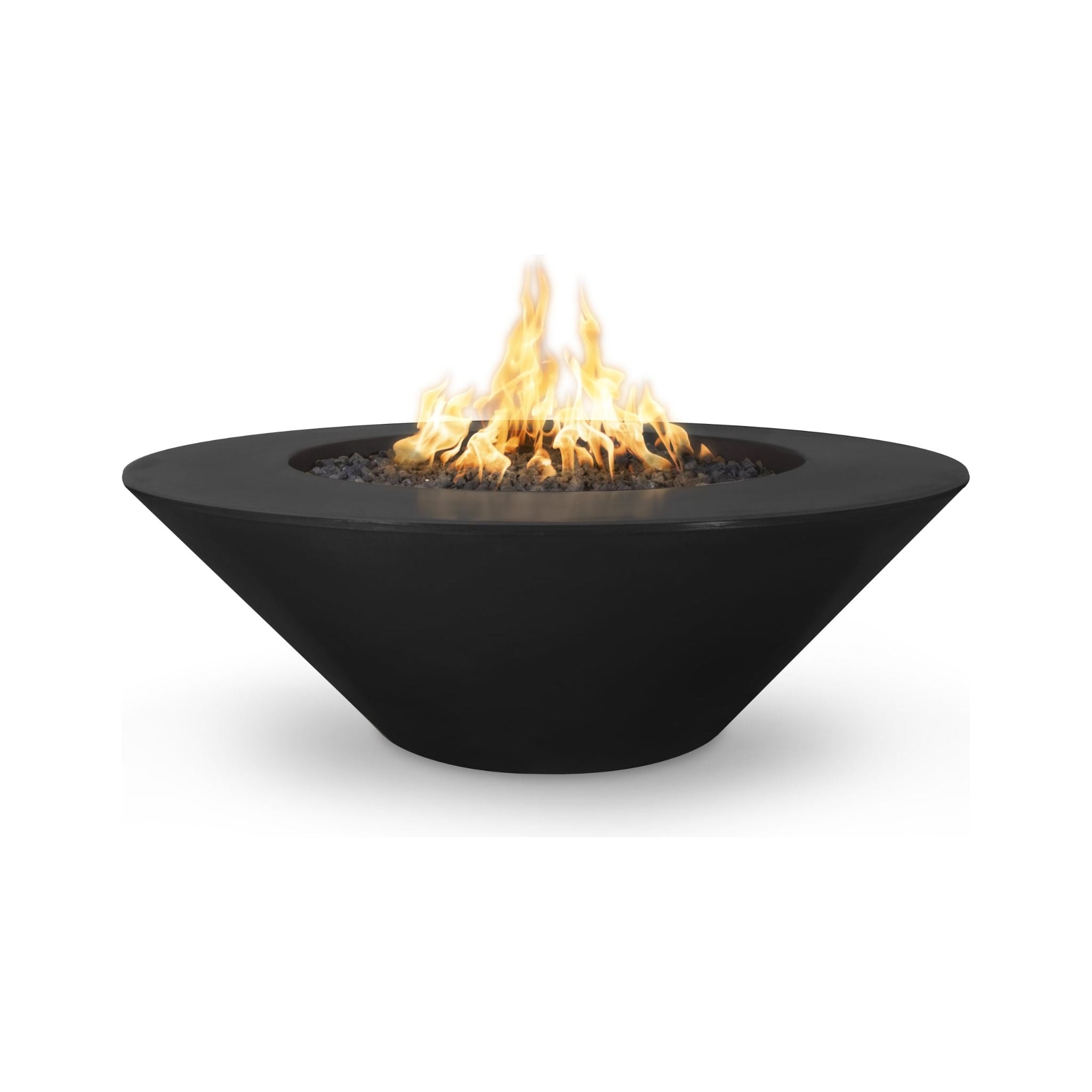 The Outdoor Plus Cazo GFRC Concrete Fire Pit - Wide Ledge