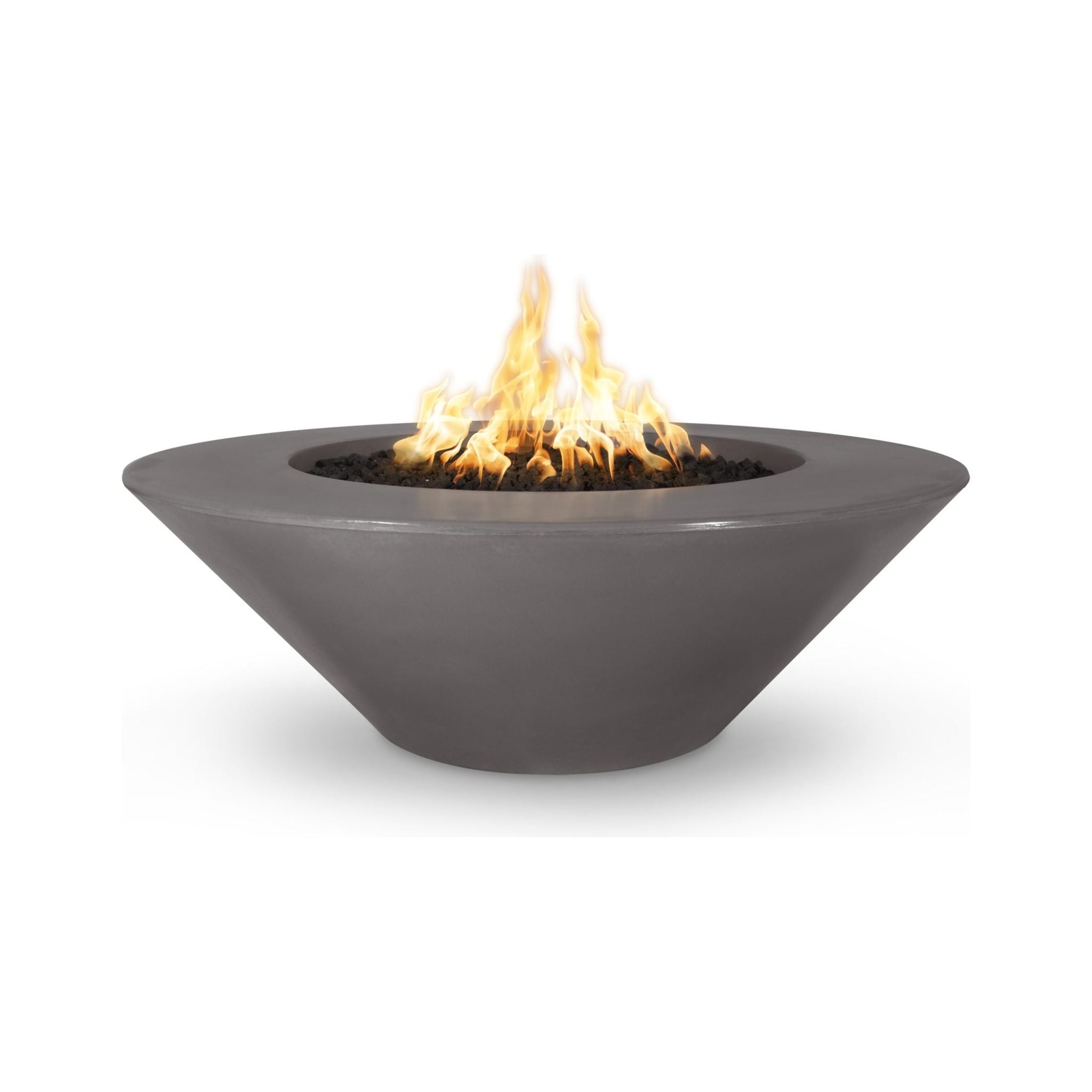 The Outdoor Plus Cazo GFRC Concrete Fire Pit - Wide Ledge