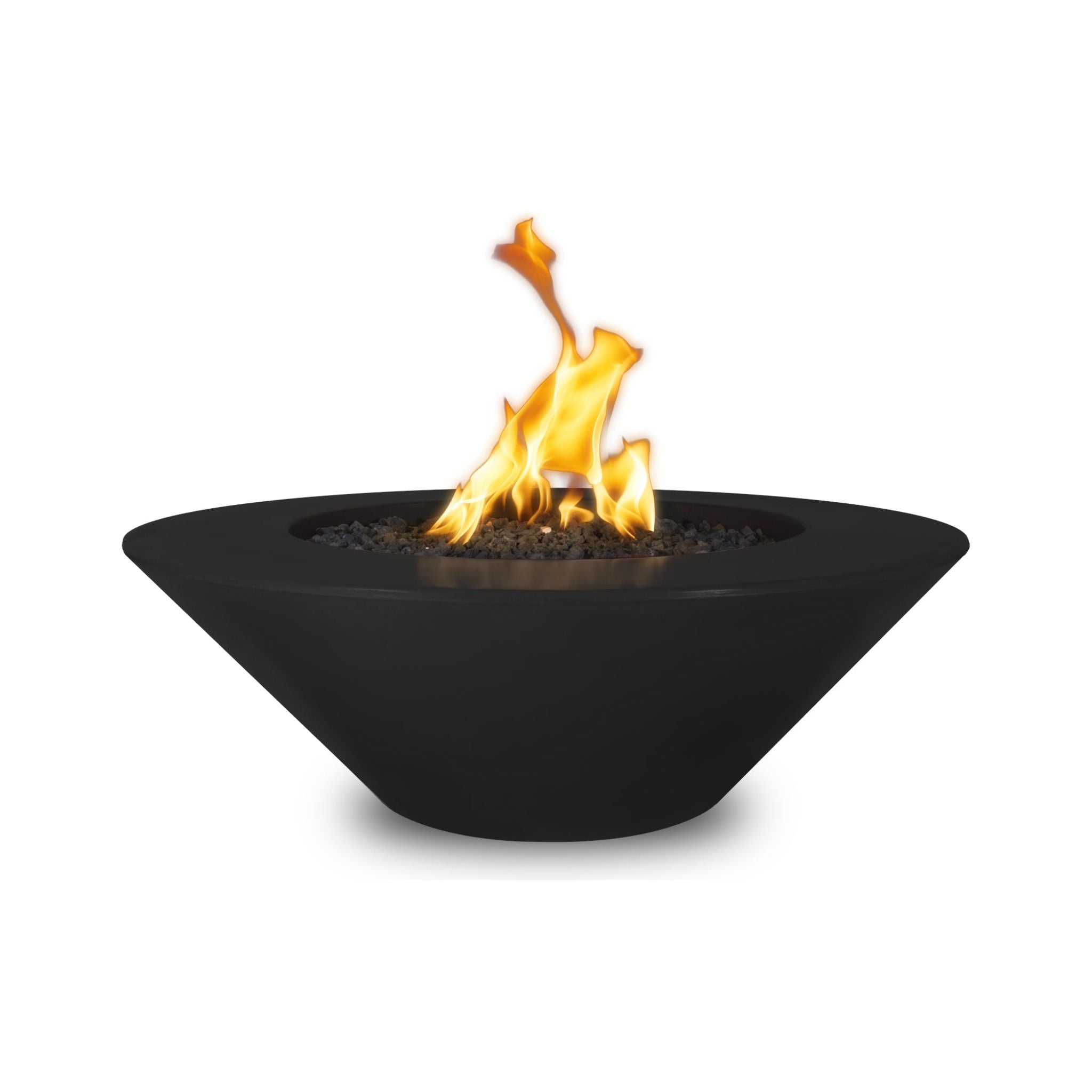 The Outdoor Plus Cazo GFRC Concrete Fire Pit - Wide Ledge