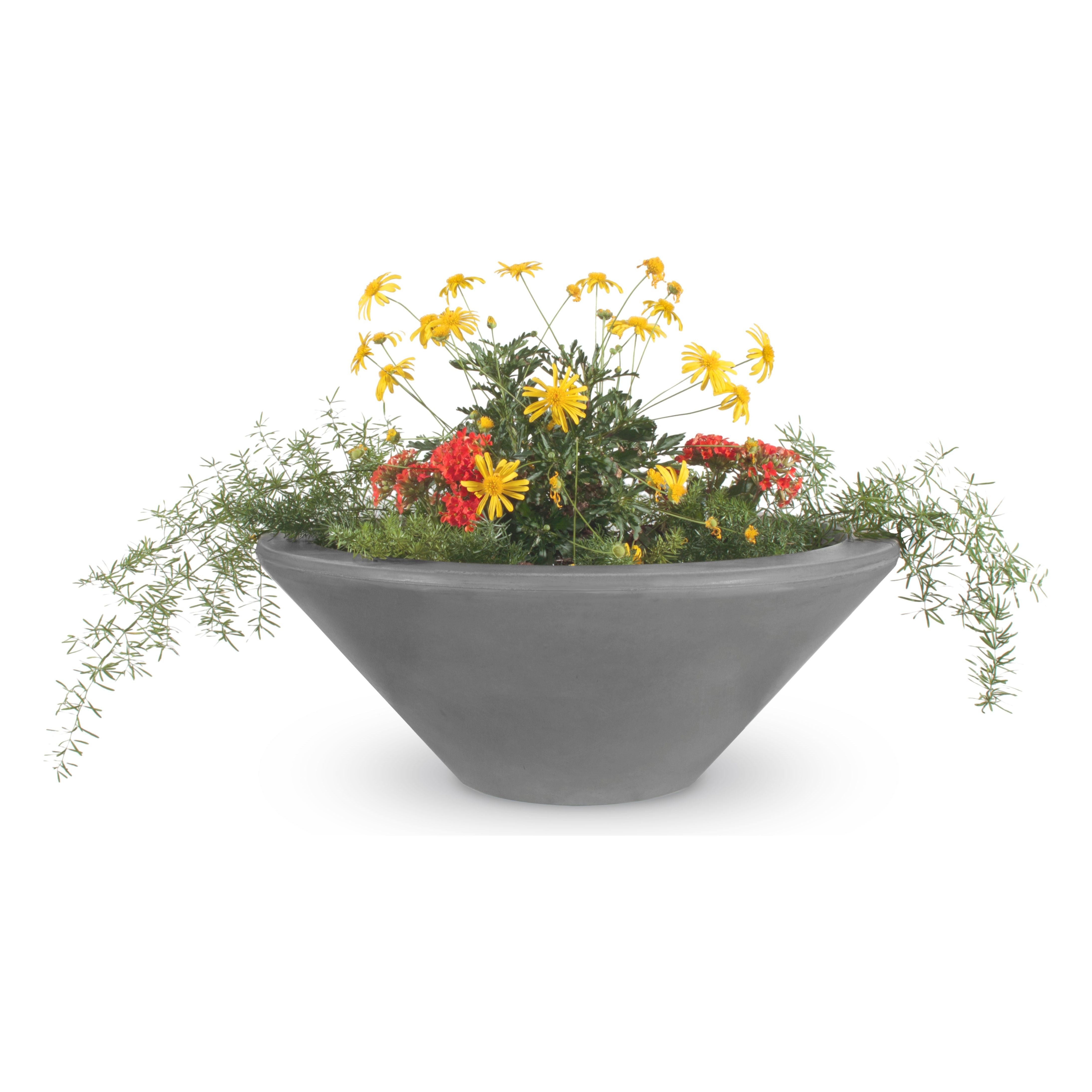 The Outdoor Plus Cazo GFRC Concrete Planter Bowl