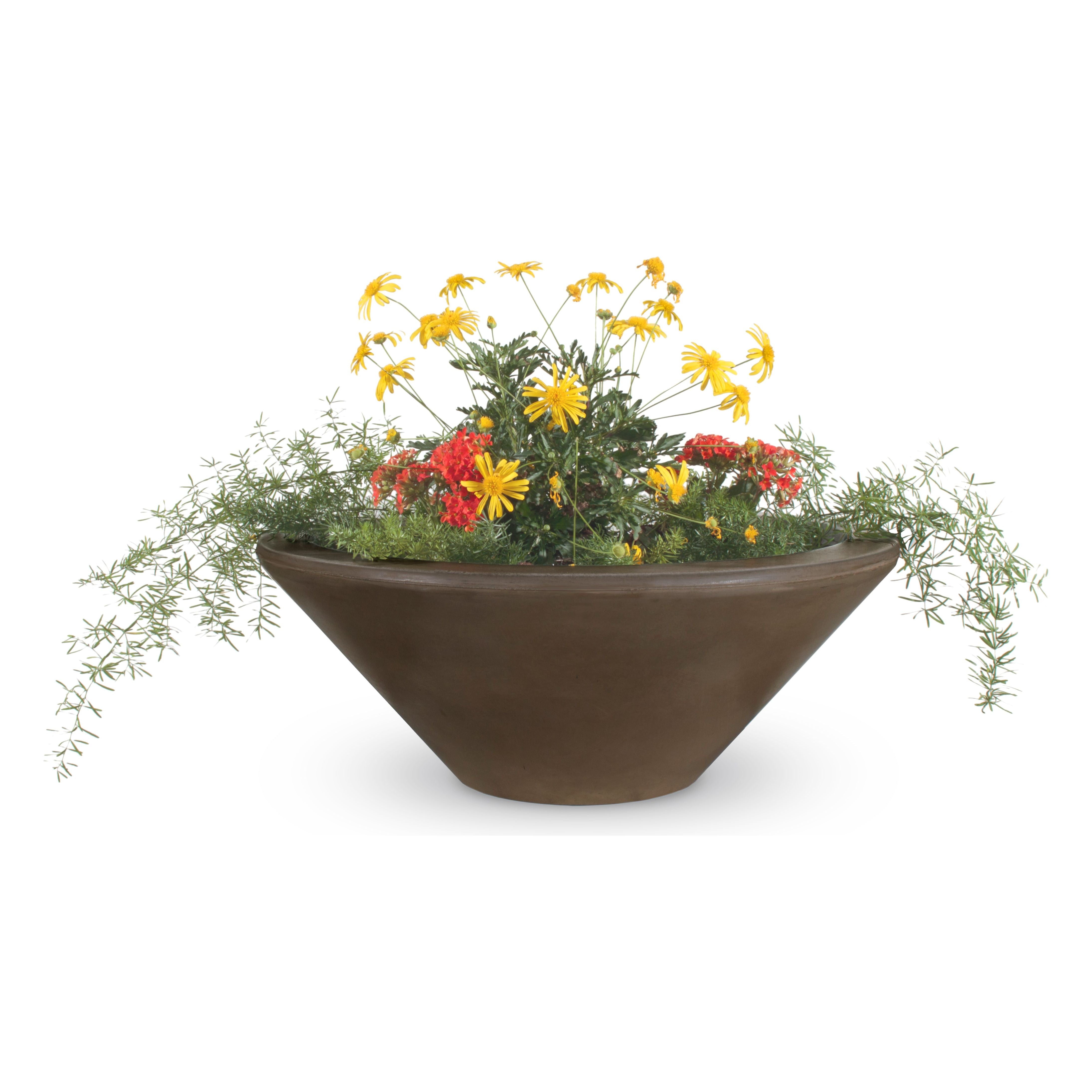 The Outdoor Plus Cazo GFRC Concrete Planter Bowl
