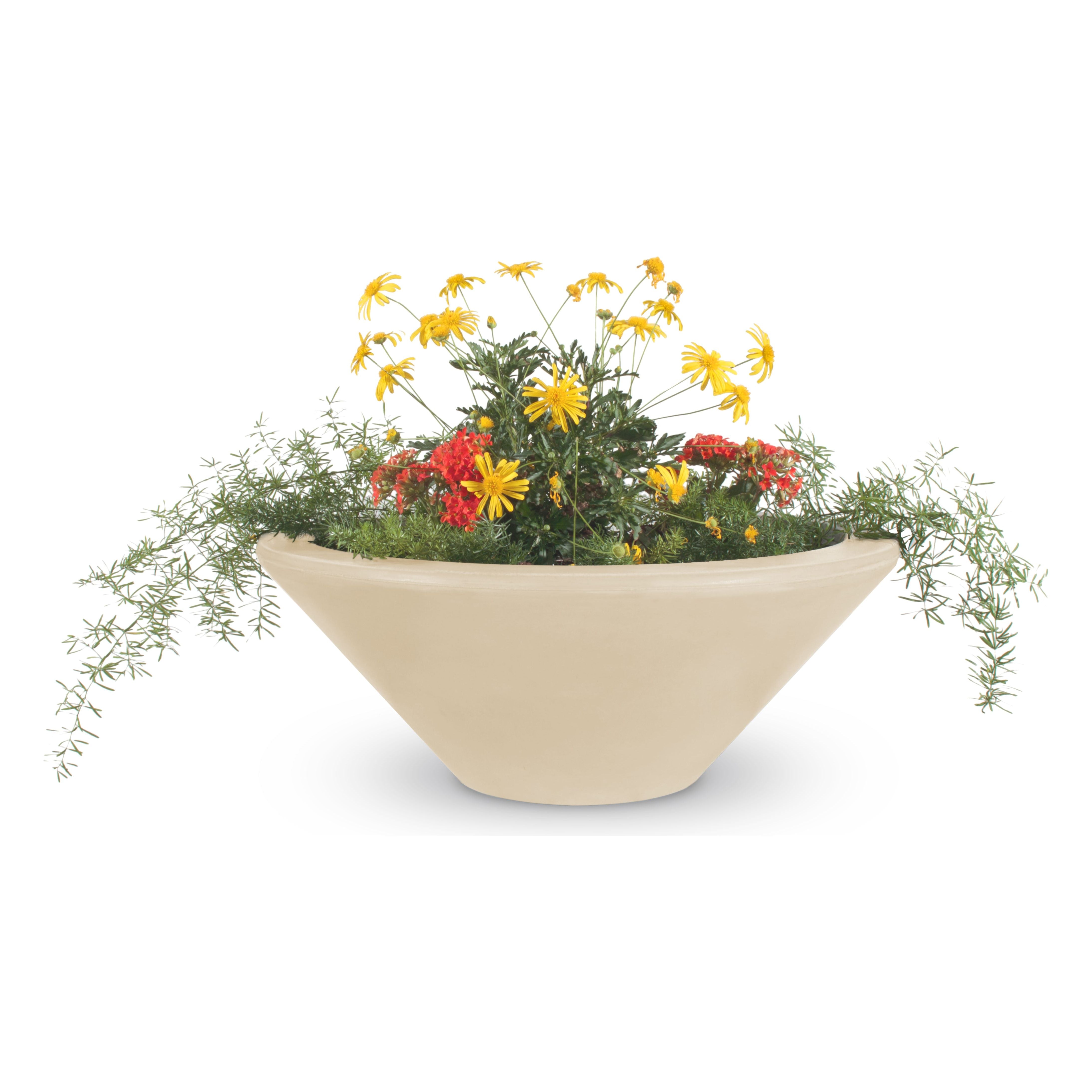 The Outdoor Plus Cazo GFRC Concrete Planter Bowl