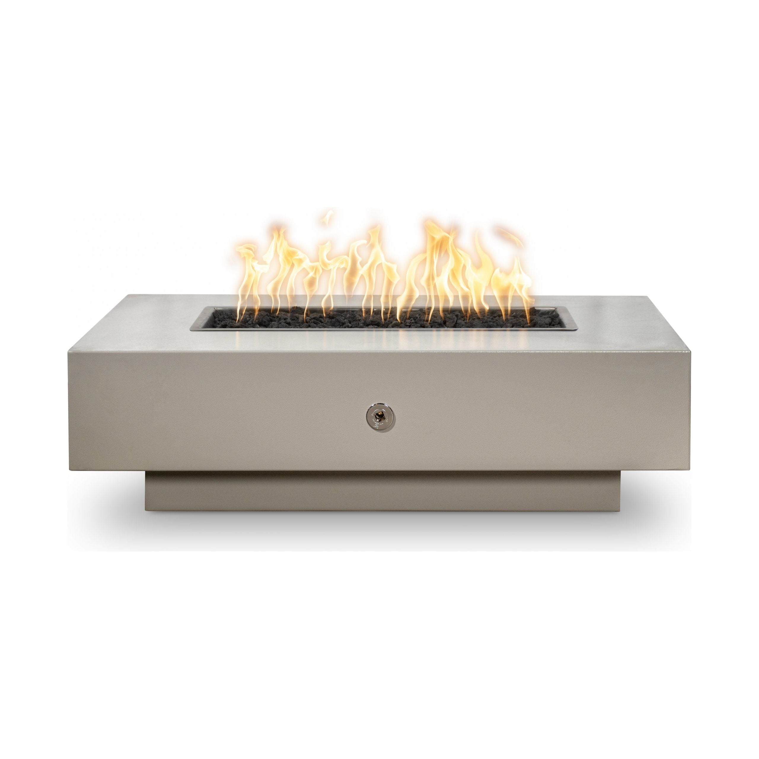 The Outdoor Plus Coronado 96" Rectangle Metal Powder Coat Fire Pit