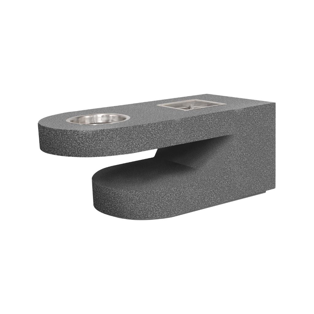 The Outdoor Plus Dana Powder Coated Metal Fire Table