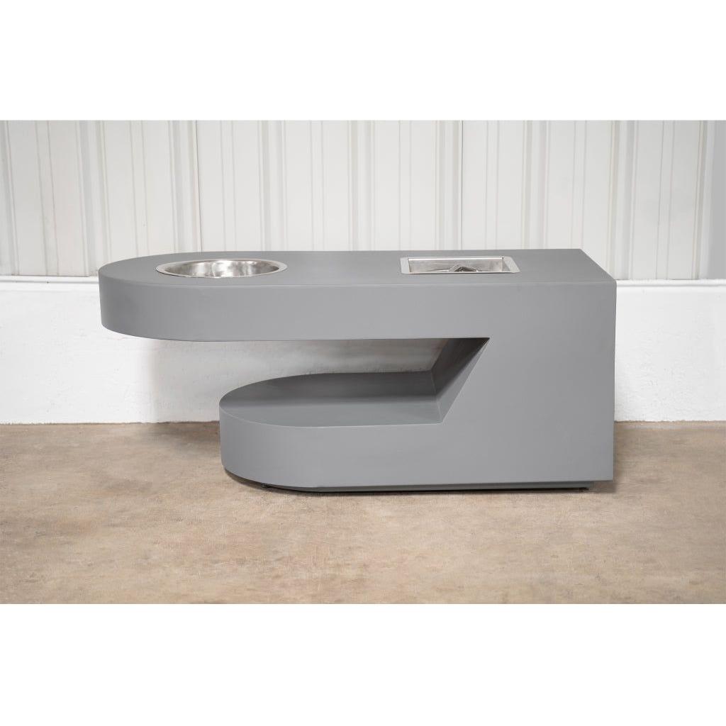 The Outdoor Plus Dana Powder Coated Metal Fire Table