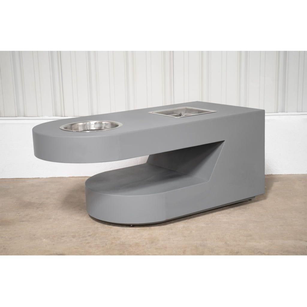 The Outdoor Plus Dana Powder Coated Metal Fire Table