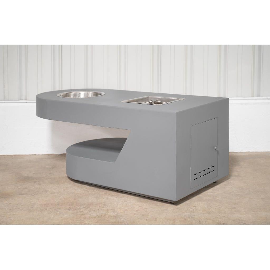 The Outdoor Plus Dana Powder Coated Metal Fire Table