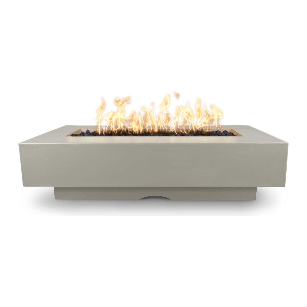 The Outdoor Plus Del Mar Rectangular GFRC Concrete Fire Pit