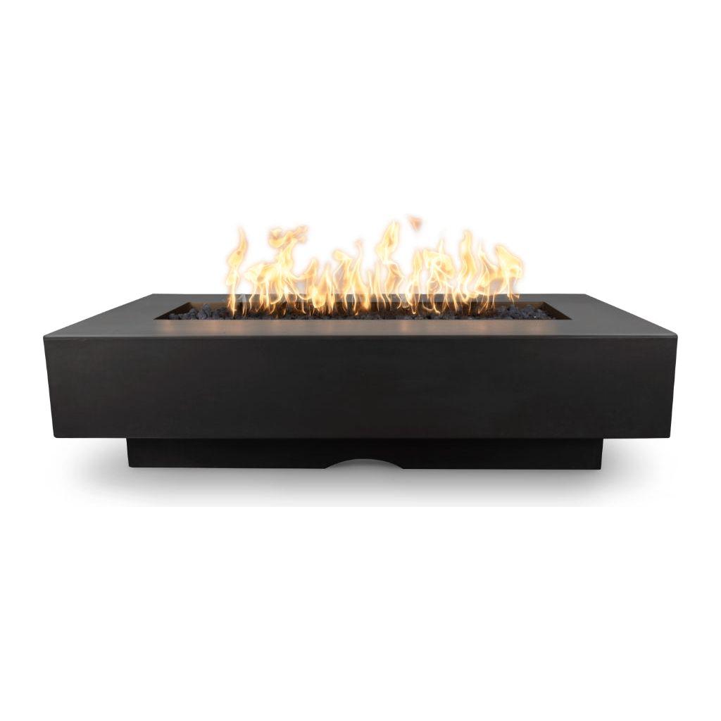 The Outdoor Plus Del Mar Rectangular GFRC Concrete Fire Pit