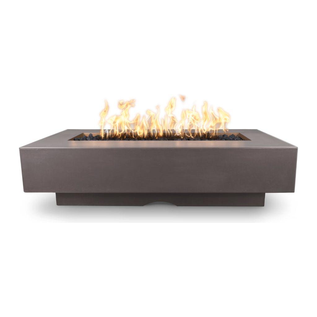 The Outdoor Plus Del Mar Rectangular GFRC Concrete Fire Pit