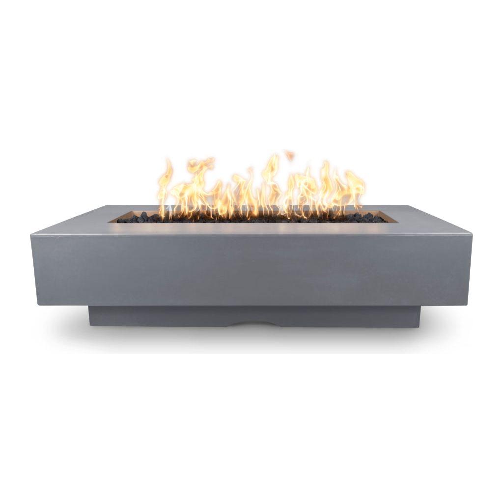 The Outdoor Plus Del Mar Rectangular GFRC Concrete Fire Pit