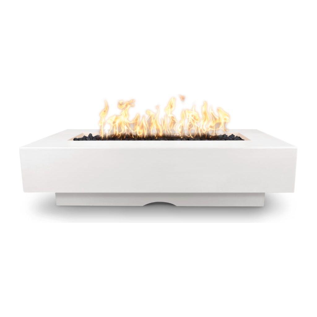 The Outdoor Plus Del Mar Rectangular GFRC Concrete Fire Pit