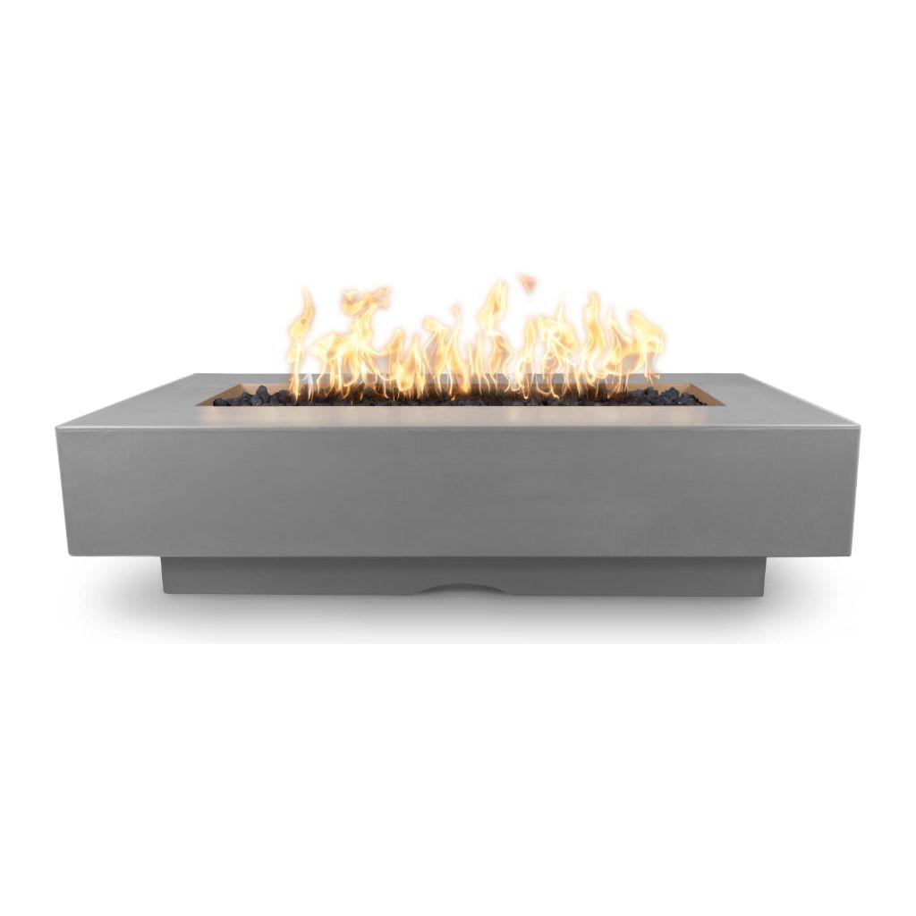 The Outdoor Plus Del Mar Rectangular GFRC Concrete Fire Pit
