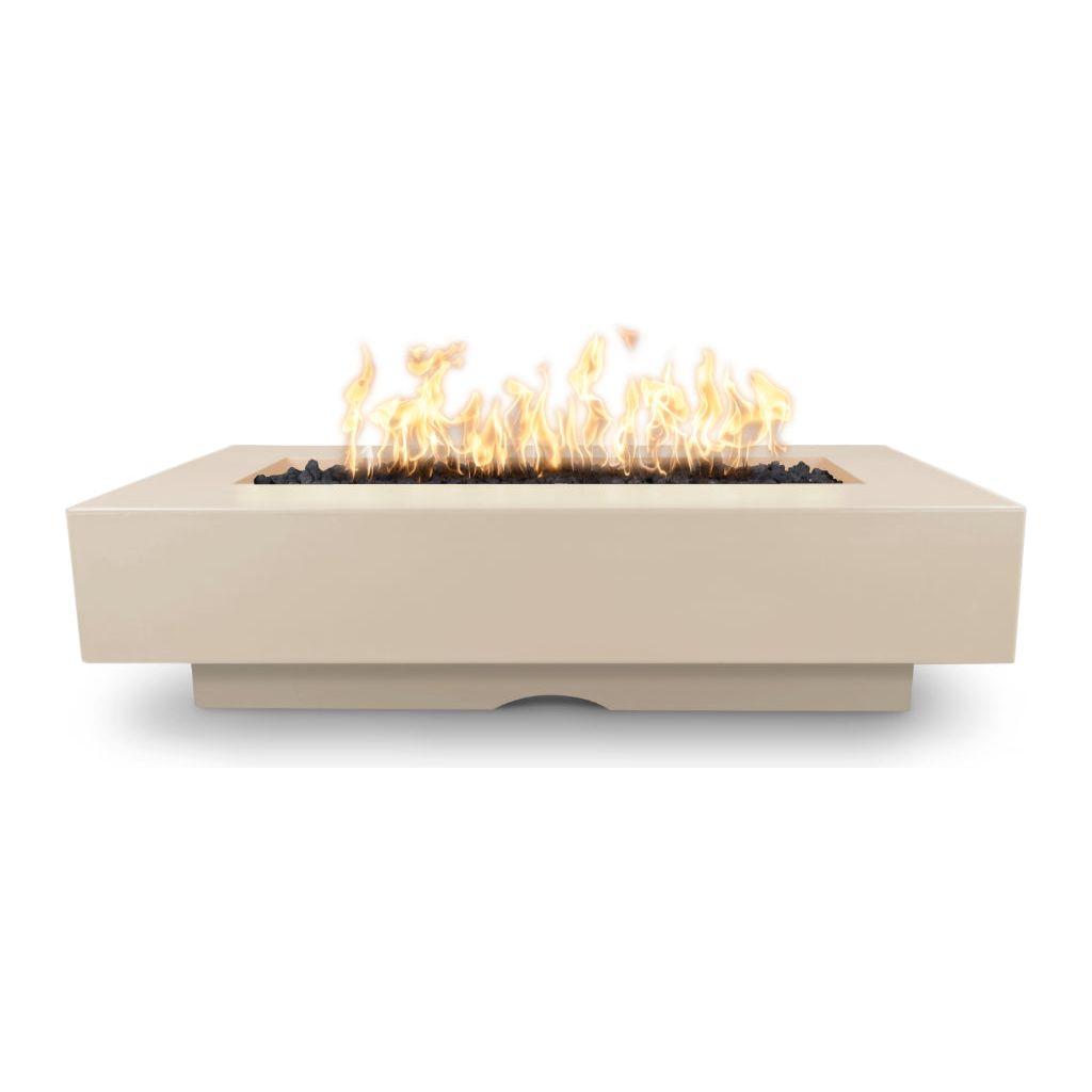 The Outdoor Plus Del Mar Rectangular GFRC Concrete Fire Pit