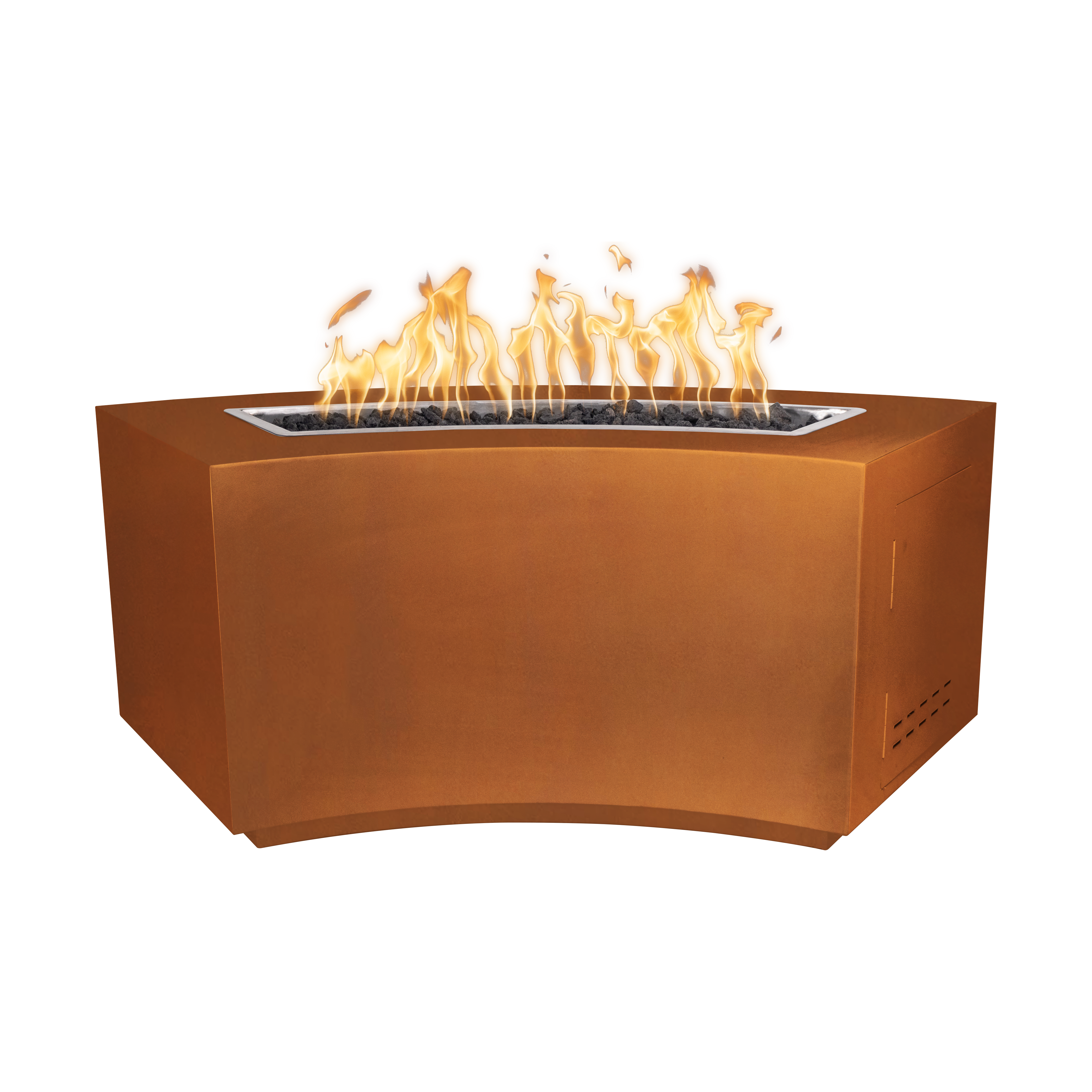 The Outdoor Plus Dixie Metal Fire Table