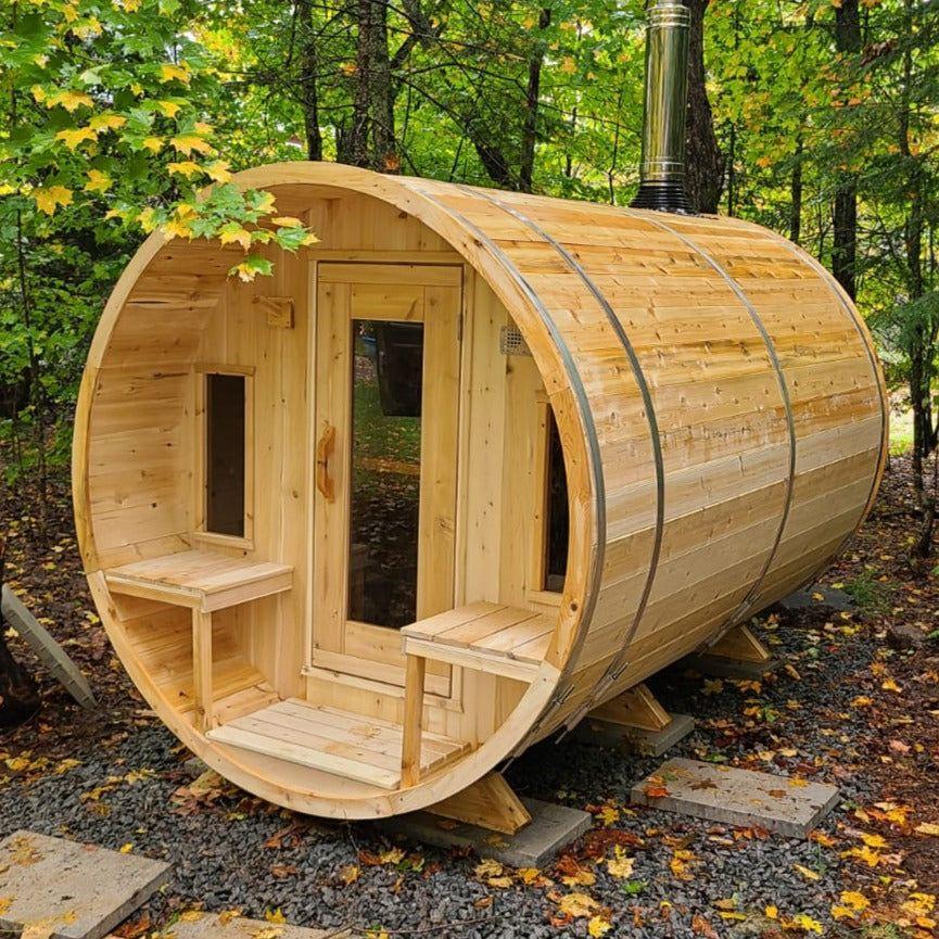 Dundalk Leisurecraft CT Tranquility Barrel Sauna