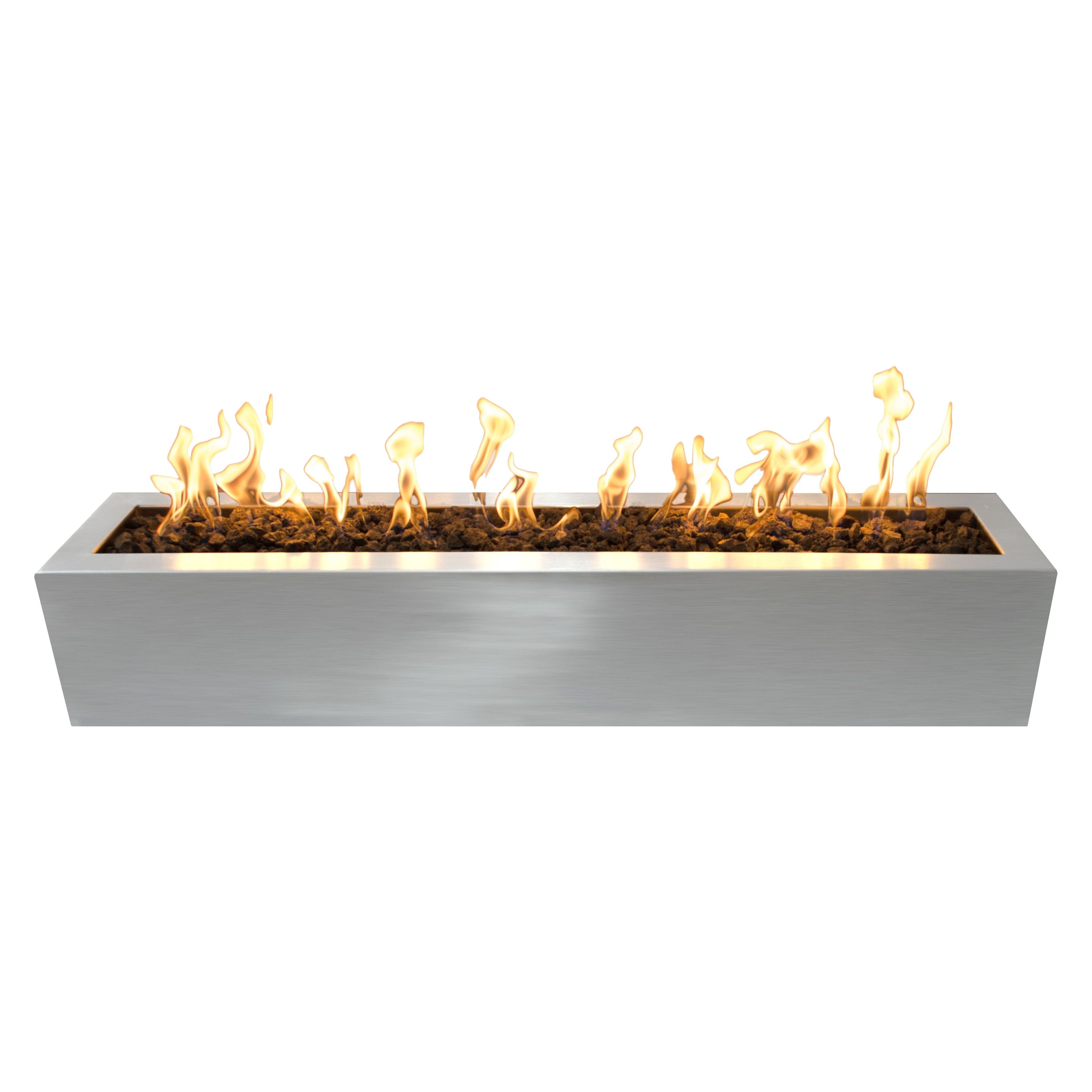 The Outdoor Plus Eaves Stainless Steel Fire Pit