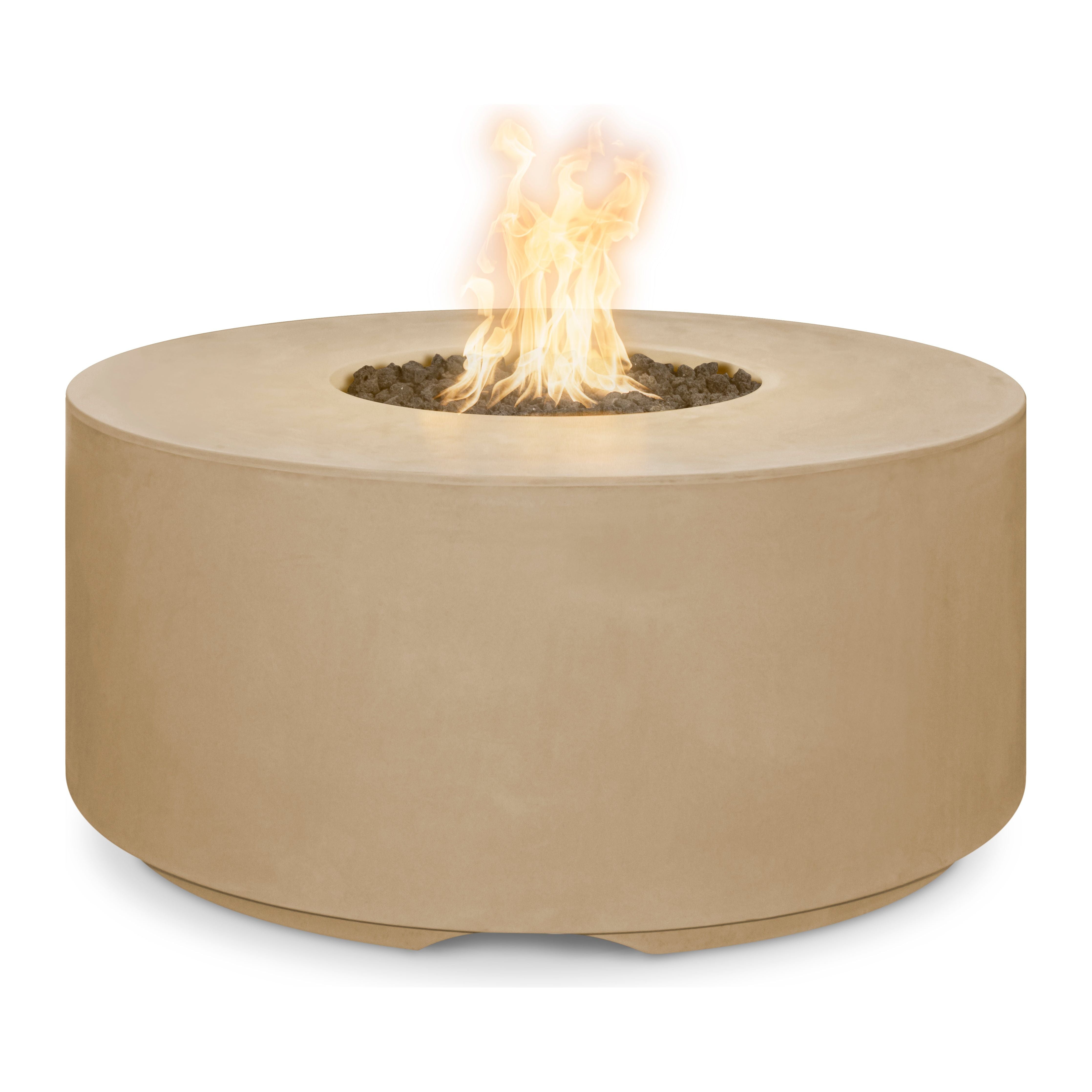 The Outdoor Plus Florence GFRC Concrete 20″ Tall Fire Pit