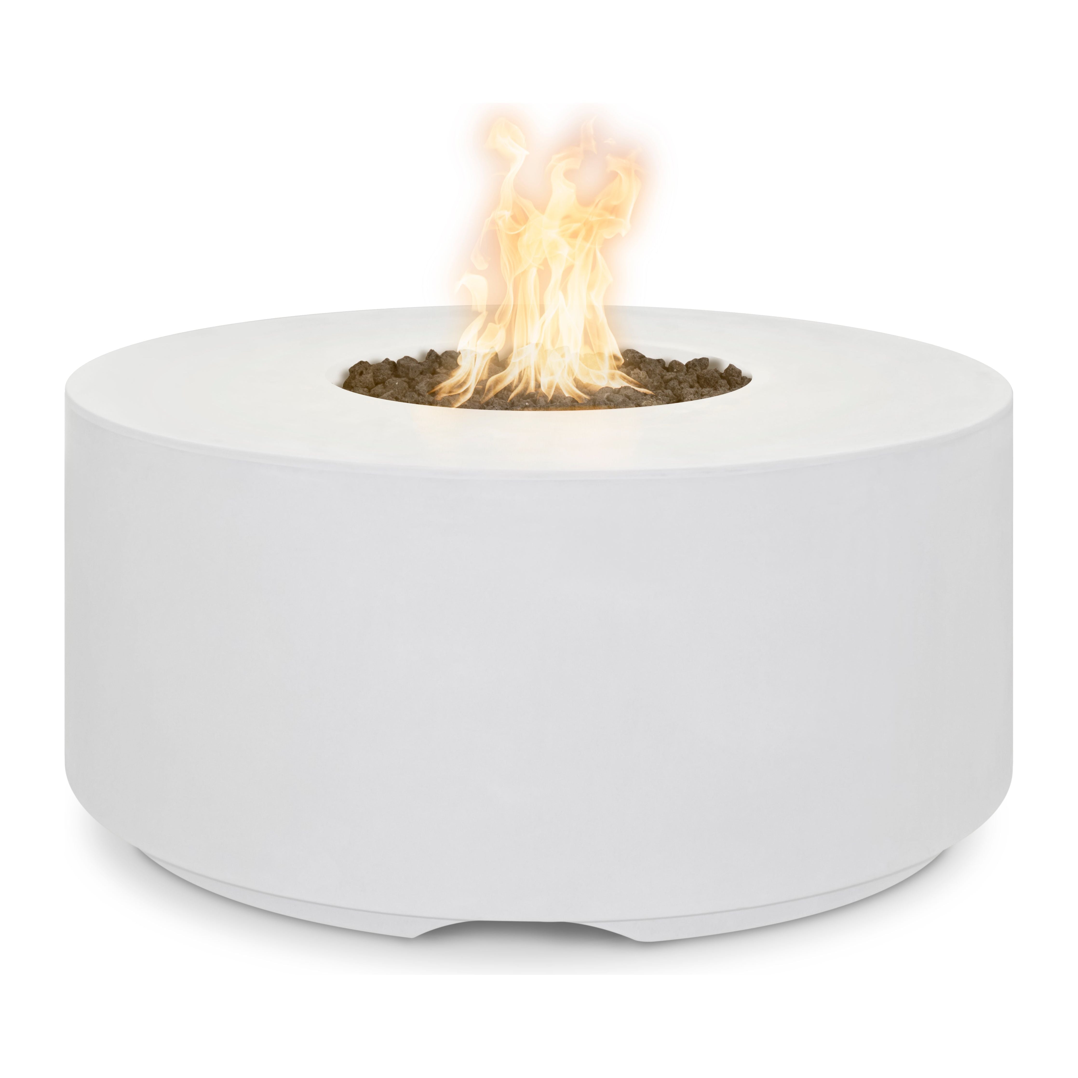 The Outdoor Plus Florence GFRC Concrete 20″ Tall Fire Pit