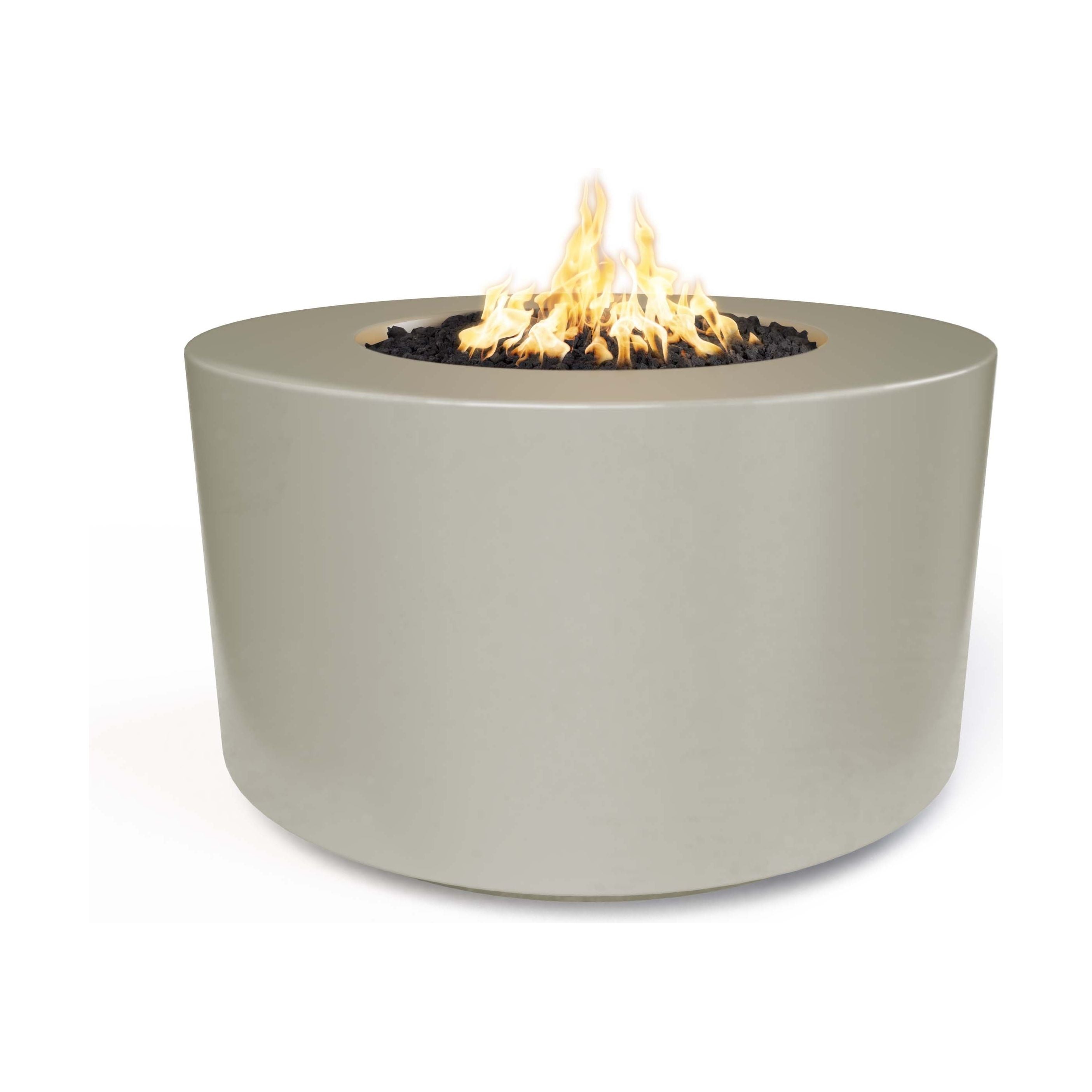 The Outdoor Plus Florence GFRC Concrete 24″ Tall Fire Pit