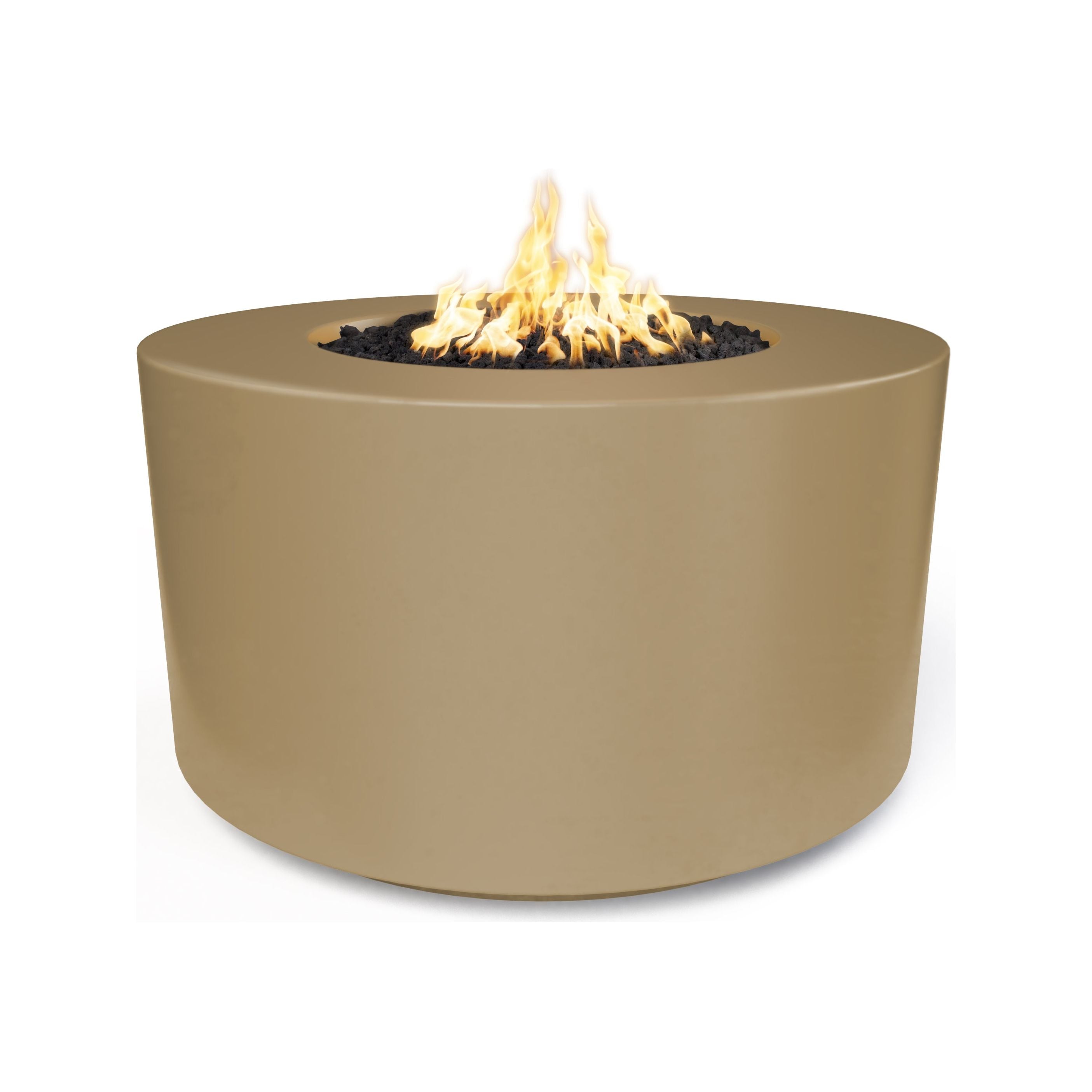 The Outdoor Plus Florence GFRC Concrete 24″ Tall Fire Pit