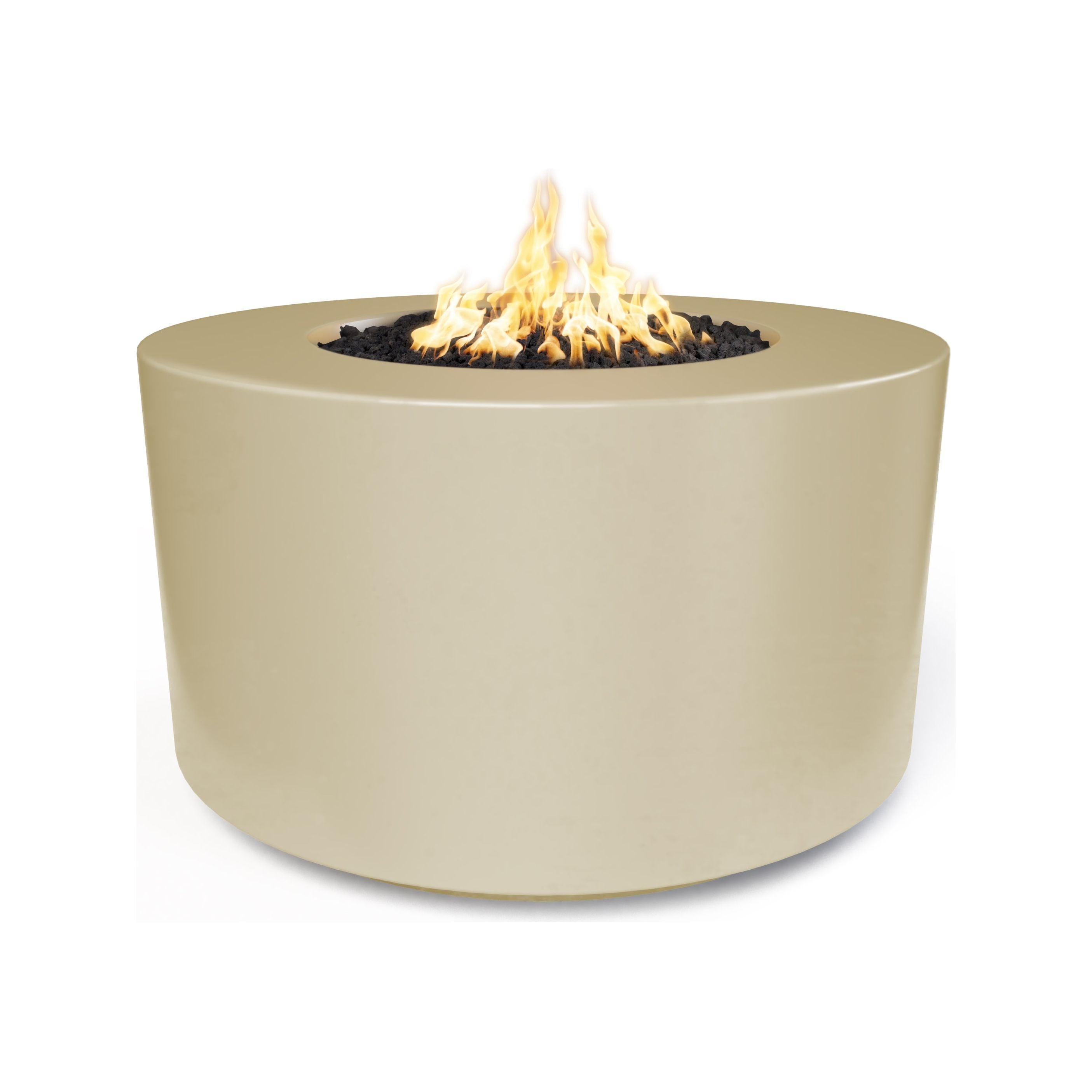 The Outdoor Plus Florence GFRC Concrete 24″ Tall Fire Pit