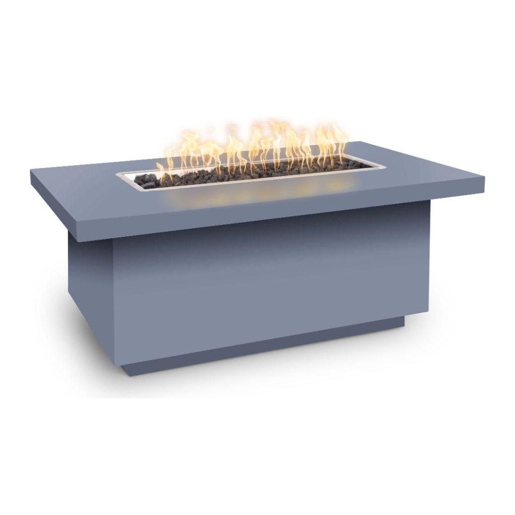 The Outdoor Plus Fremont 24" Tall Powder Coated Metal Fire Table