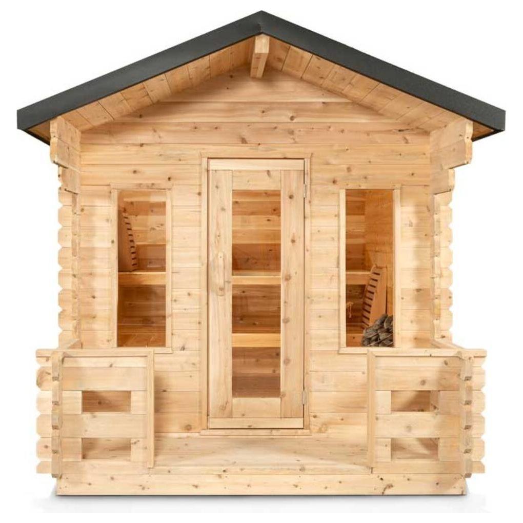 Dundalk Leisurecraft CT Georgian Cabin Sauna with Porch