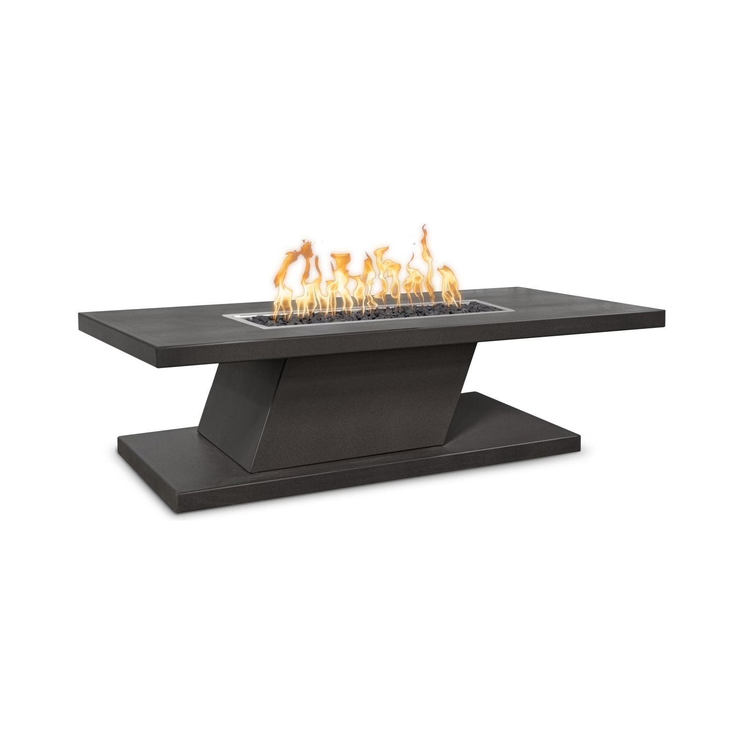 The Outdoor Plus Imperial Powder Coated Metal 15" Tall Fire Table