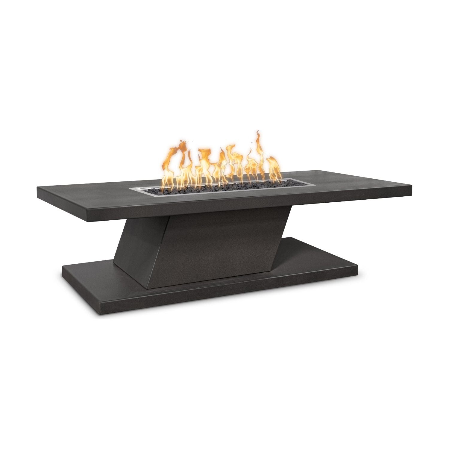 The Outdoor Plus Imperial Powder Coated Metal 15" Tall Fire Table