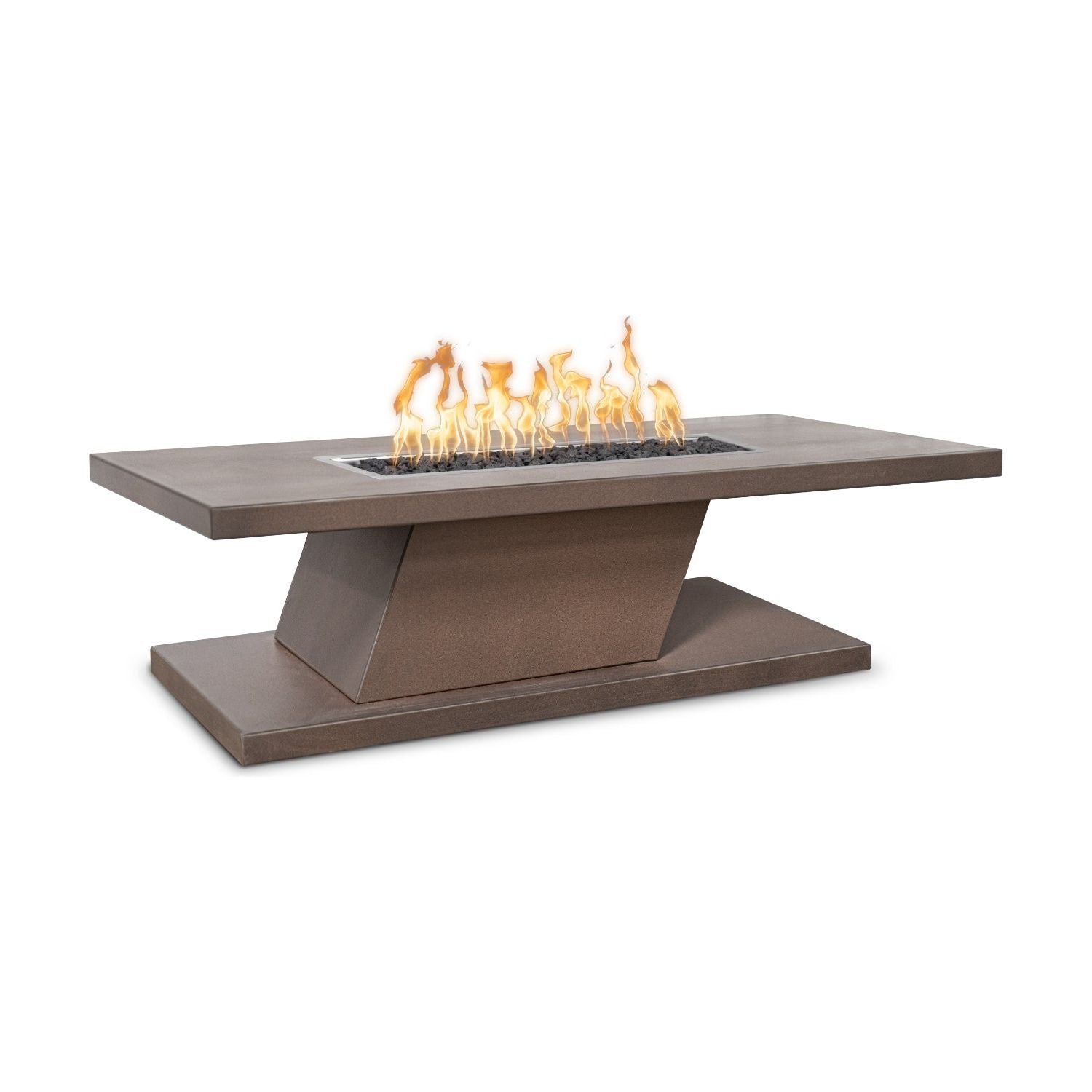 The Outdoor Plus Imperial Powder Coated Metal 15" Tall Fire Table