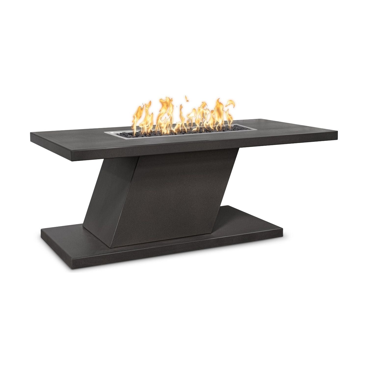 The Outdoor Plus Imperial Powder Coated Metal 24" Tall Fire Table