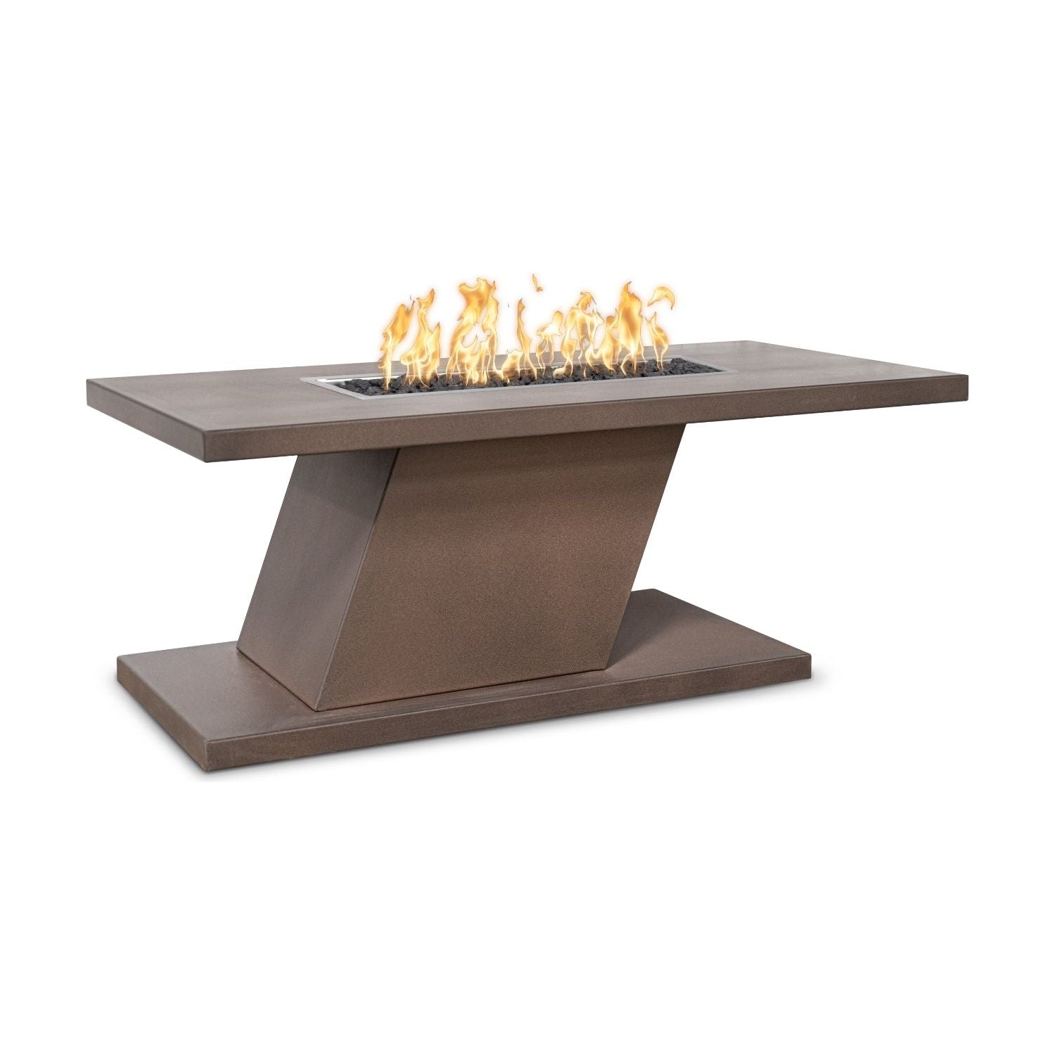 The Outdoor Plus Imperial Powder Coated Metal 24" Tall Fire Table
