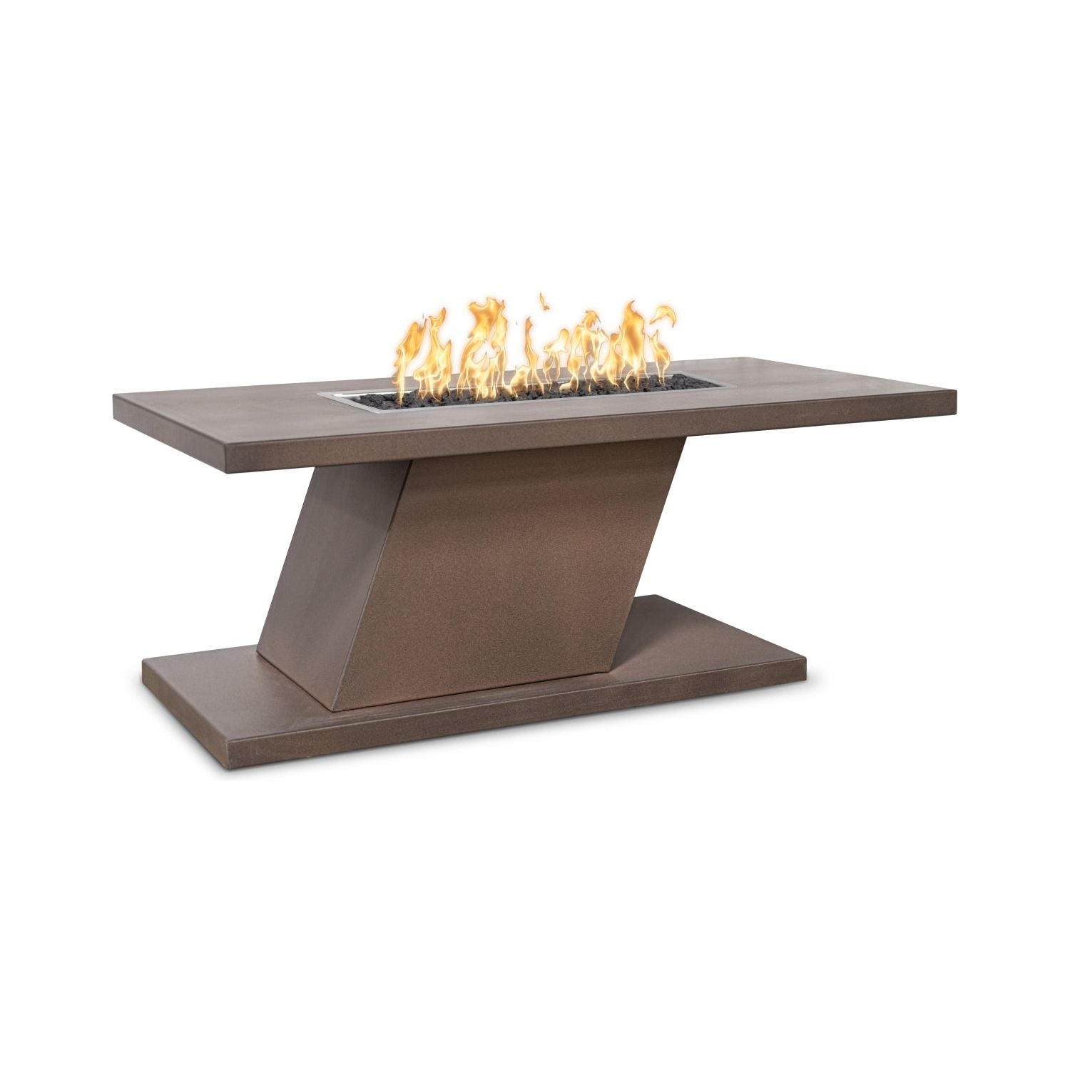 The Outdoor Plus Imperial Powder Coated Metal 24" Tall Fire Table