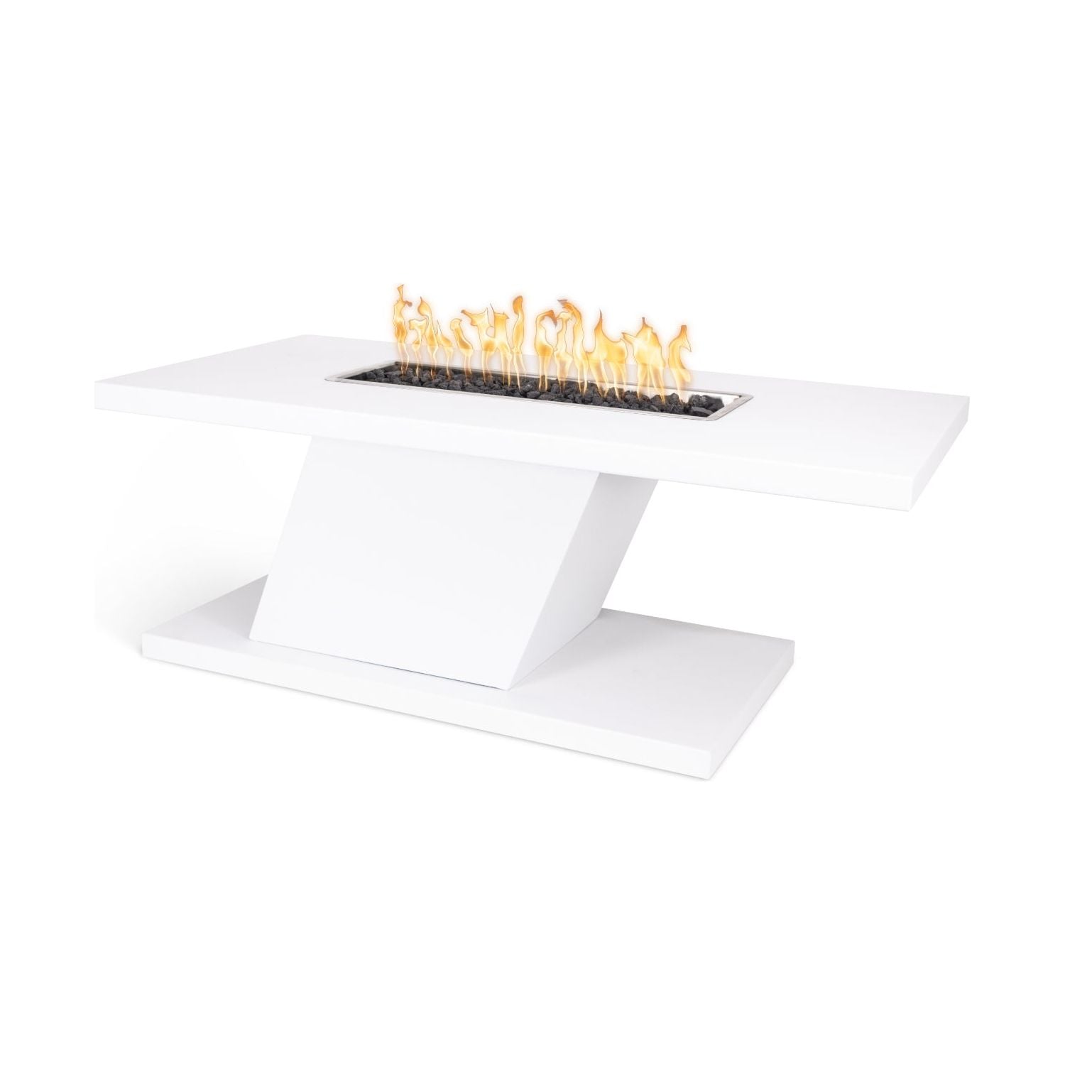 The Outdoor Plus Imperial Powder Coated Metal 24" Tall Fire Table