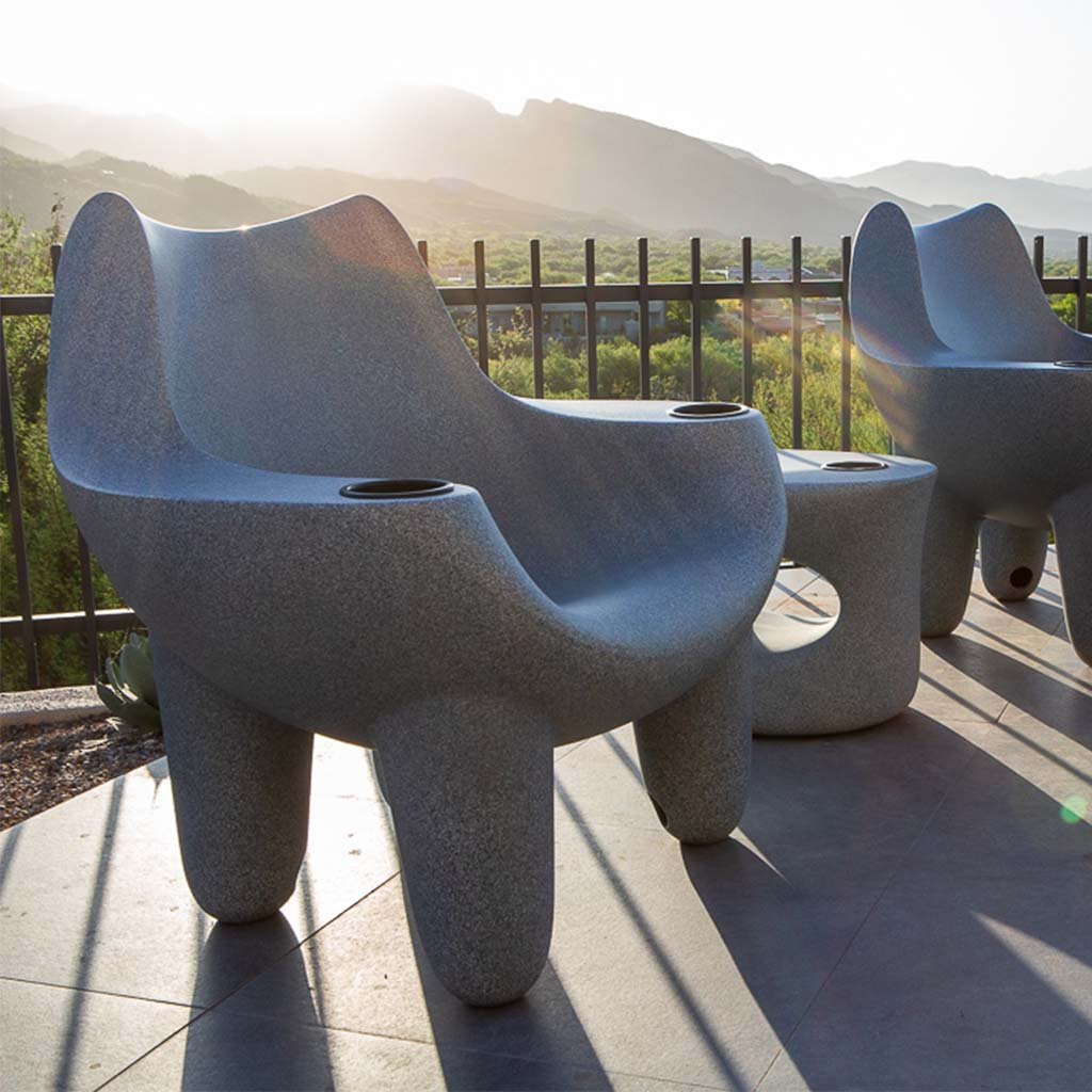 Tenjam Mibster Chair Set with Cupholders (Set of 2 Chairs)