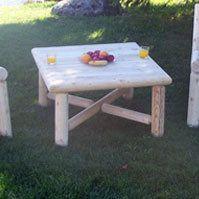 Dundalk Leisurecraft 36" Square Coffee Table